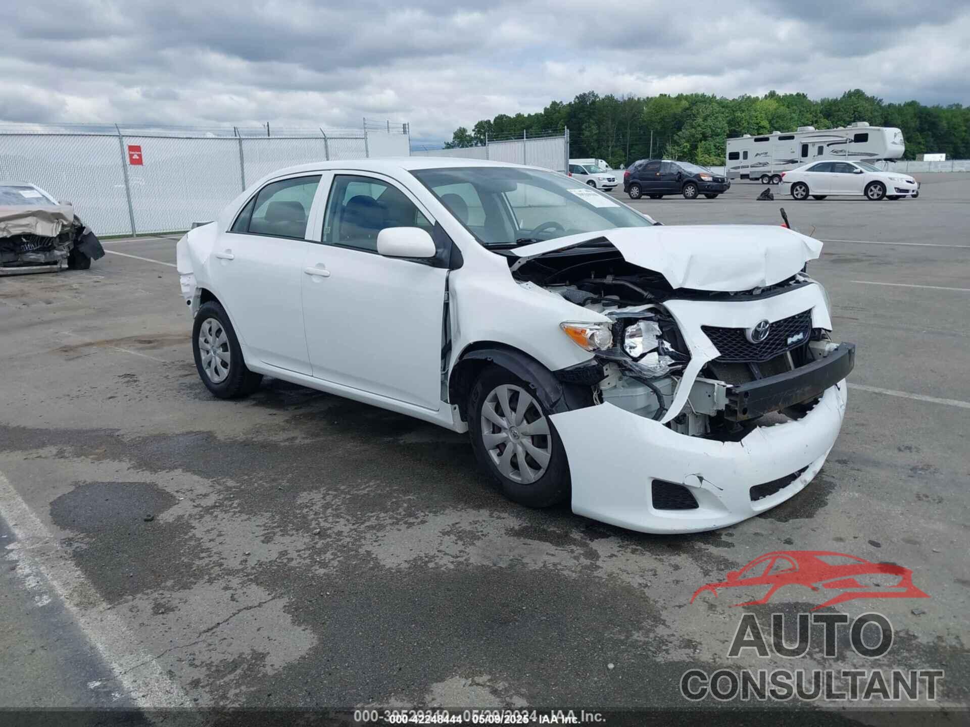 TOYOTA COROLLA 2009 - JTDBL40E199052829