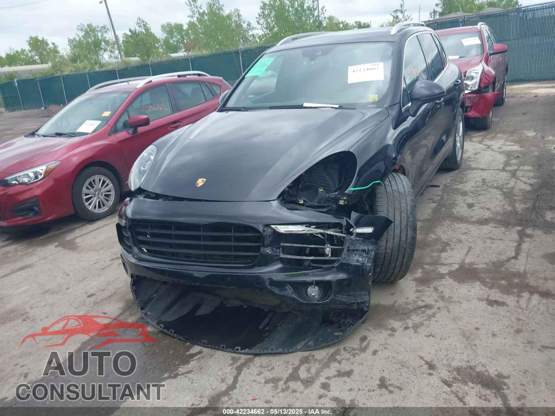 PORSCHE CAYENNE 2016 - WP1AB2A23GLA95509