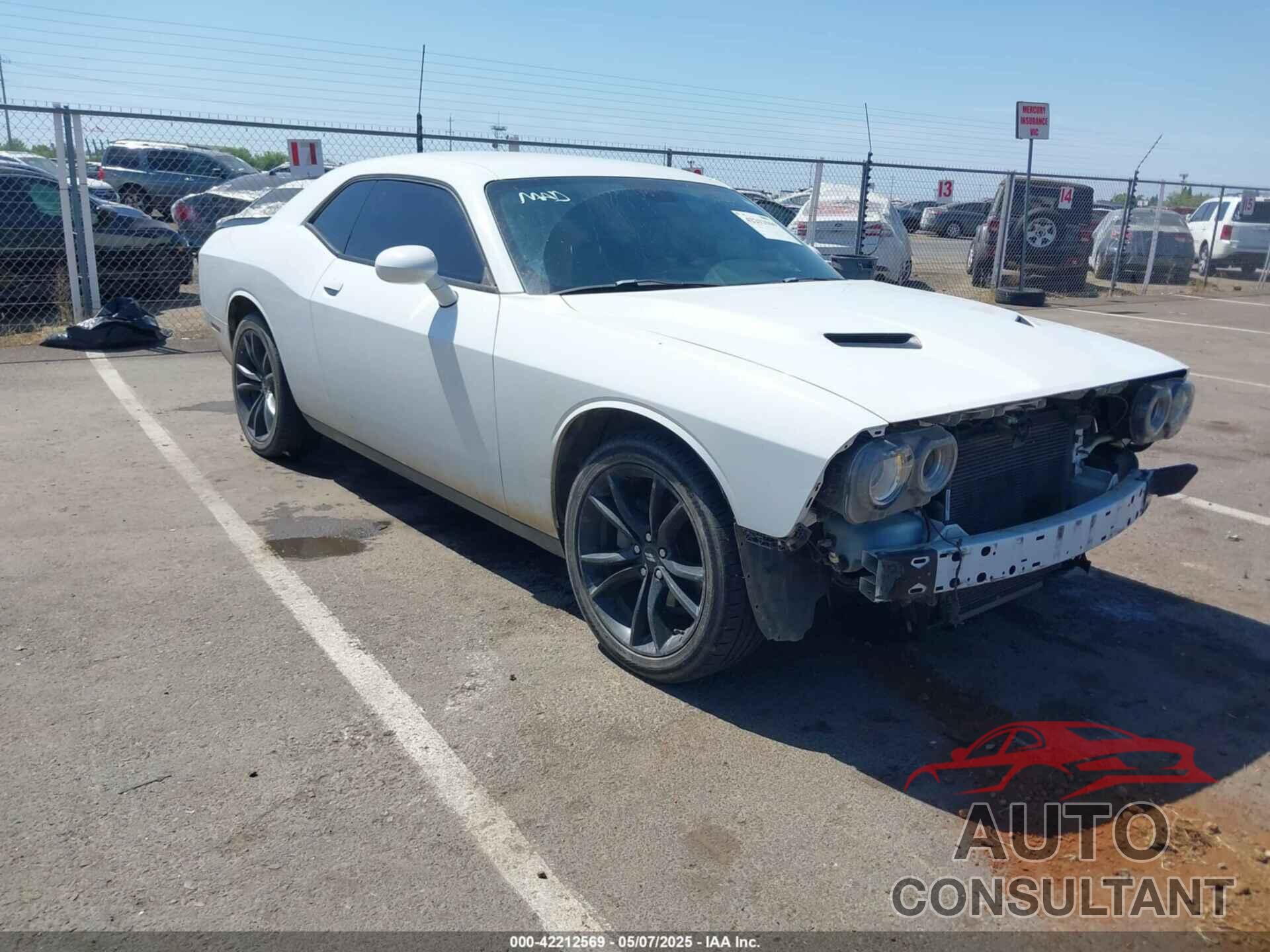 DODGE CHALLENGER 2018 - 2C3CDZAG2JH178852