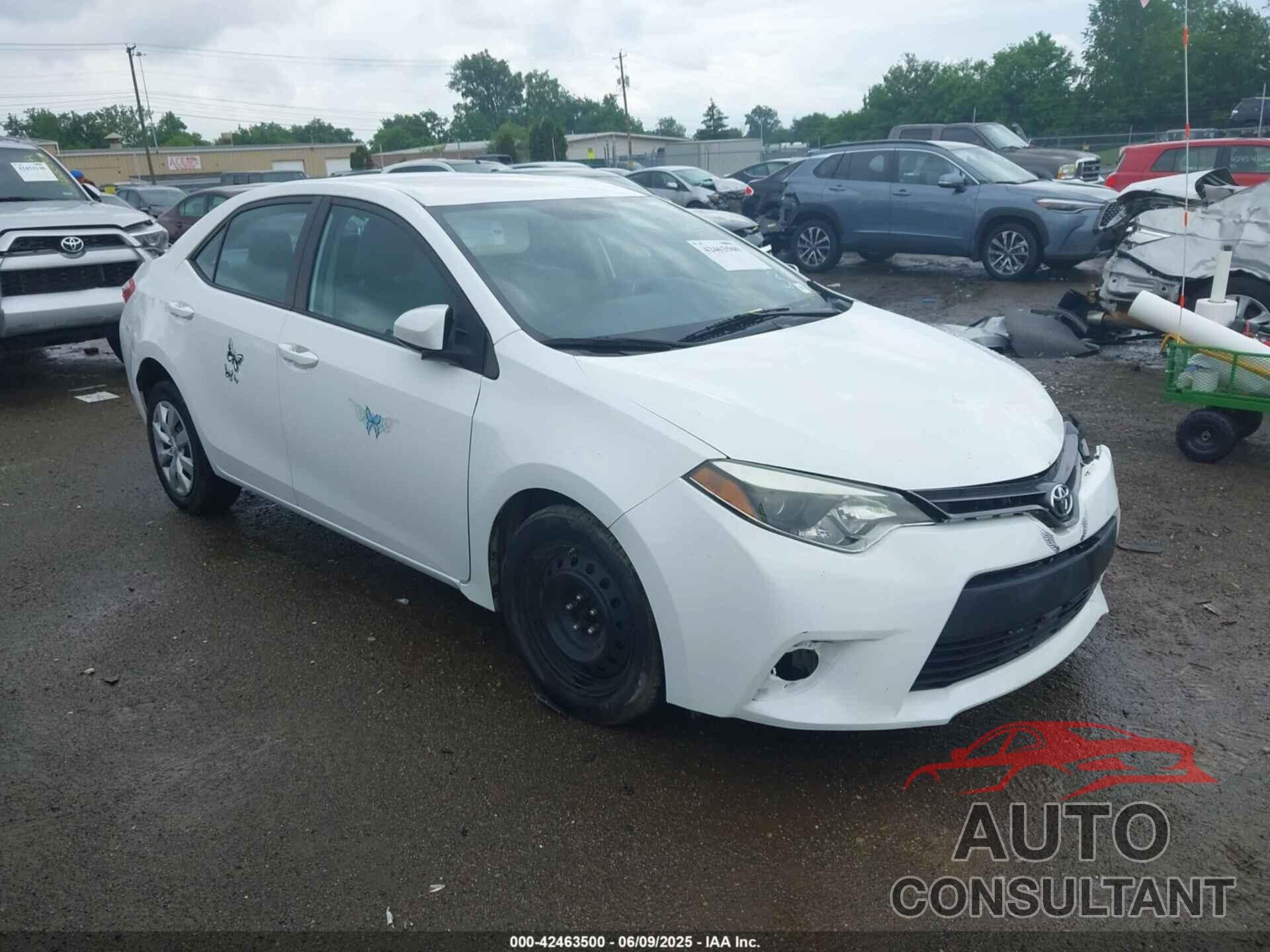 TOYOTA COROLLA 2016 - 2T1BURHE7GC527003