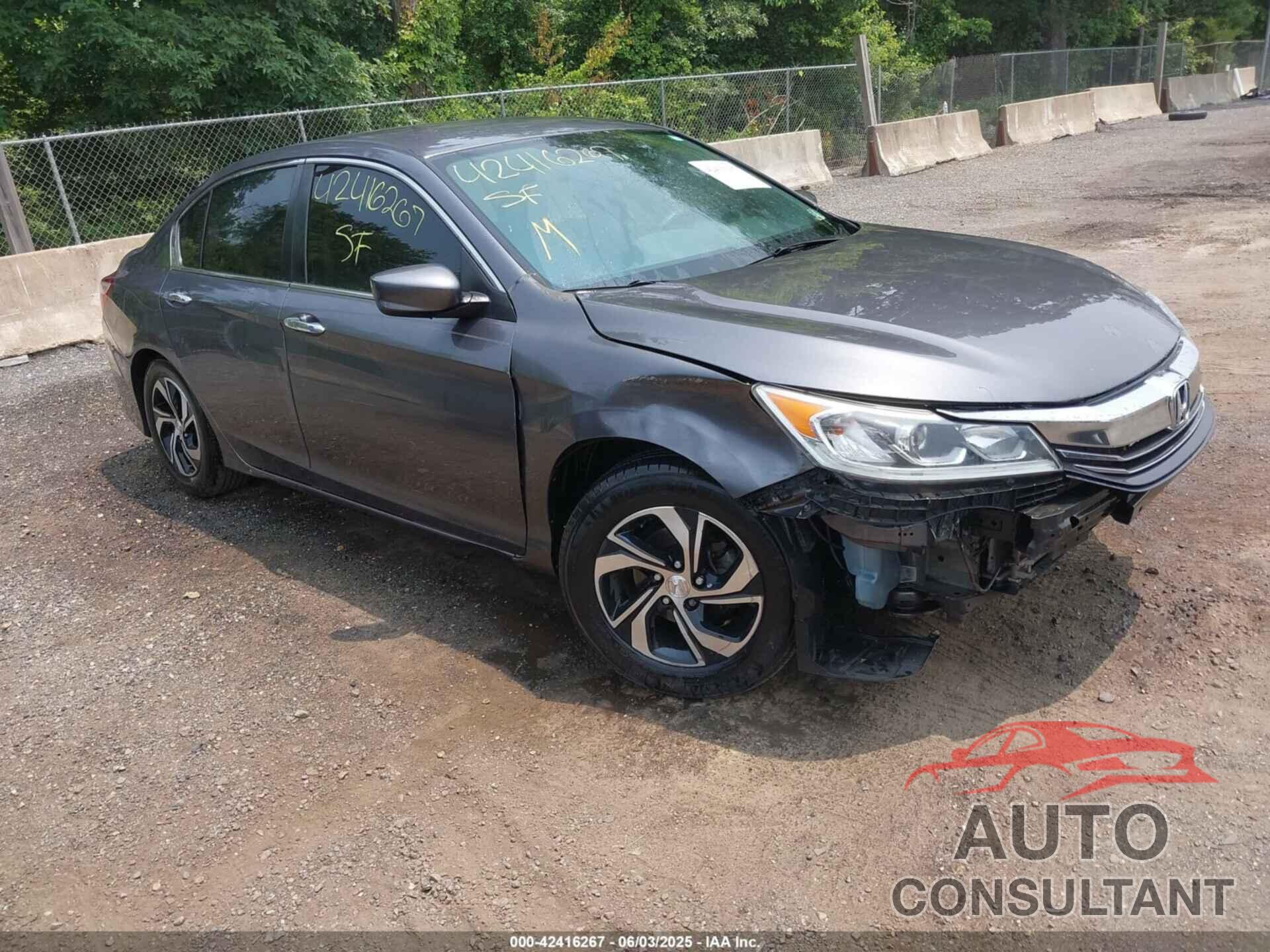 HONDA ACCORD 2016 - 1HGCR2F39GA232702