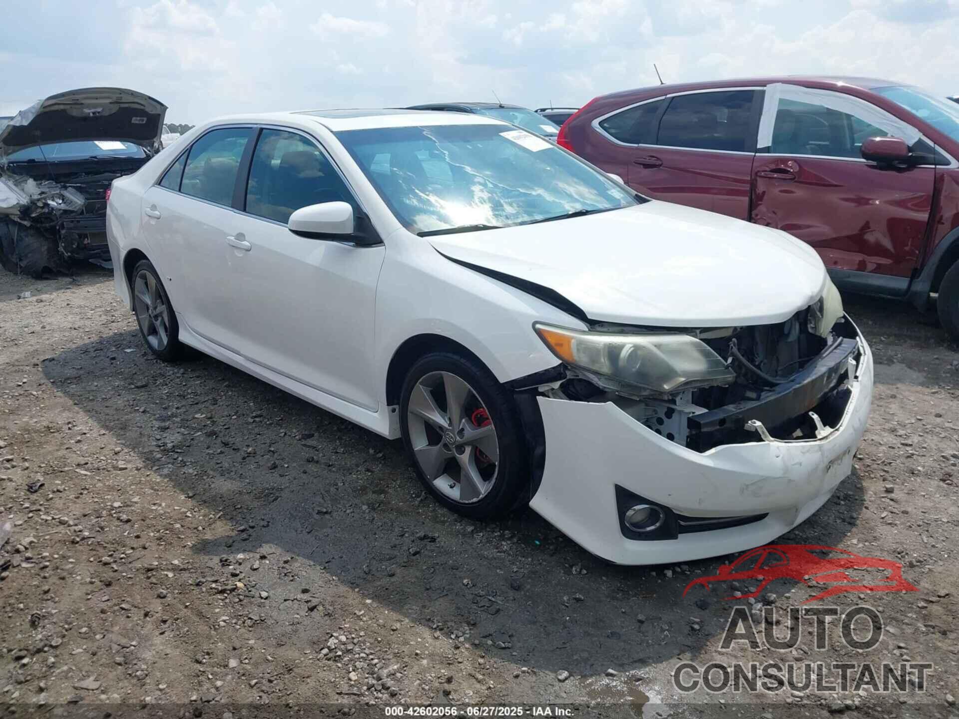 TOYOTA CAMRY 2012 - 4T1BK1FK4CU509423