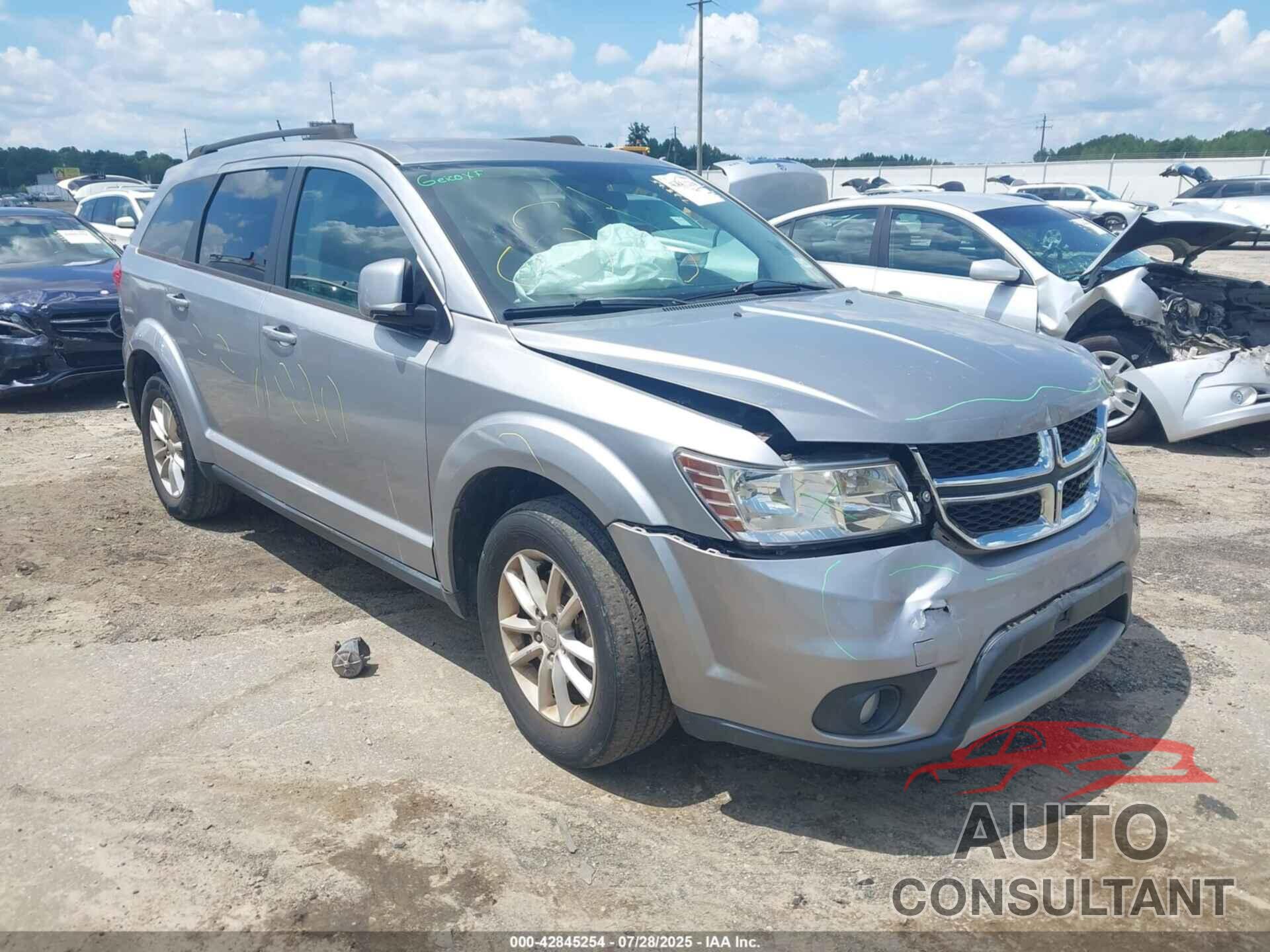 DODGE JOURNEY 2015 - 3C4PDCBG9FT734050