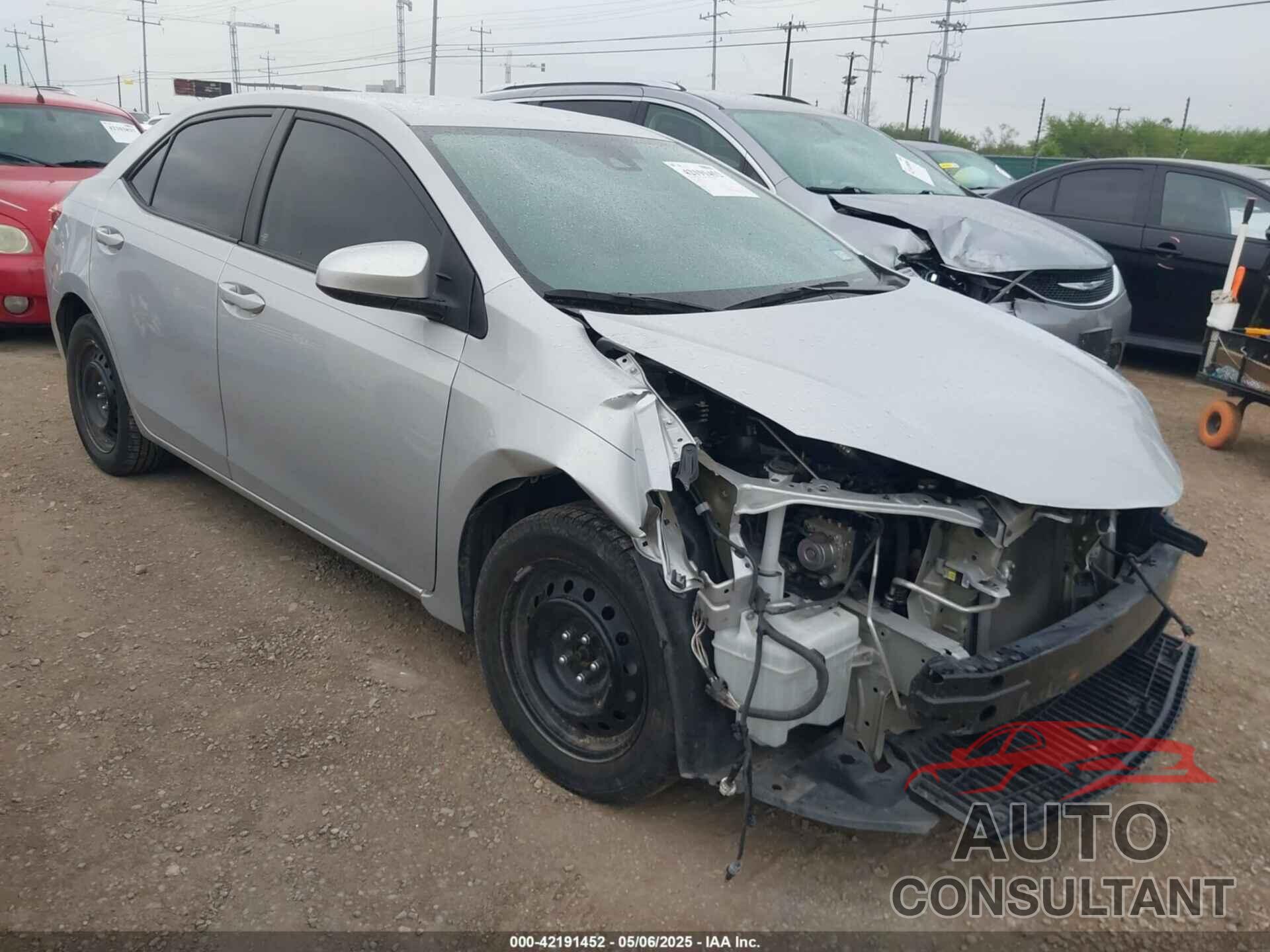 TOYOTA COROLLA 2017 - 5YFBURHE7HP623621