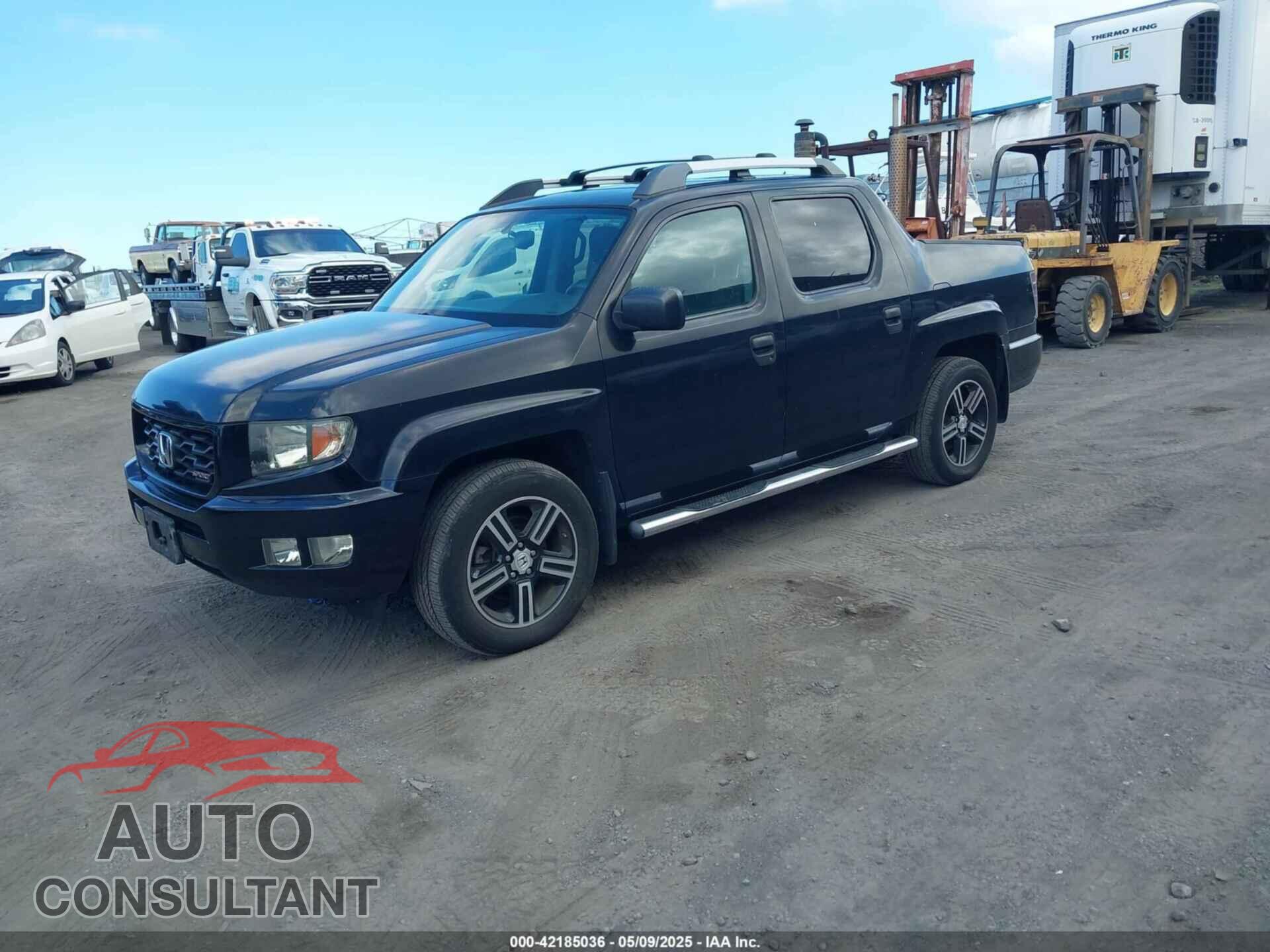 HONDA RIDGELINE 2013 - 5FPYK1F74DB011010