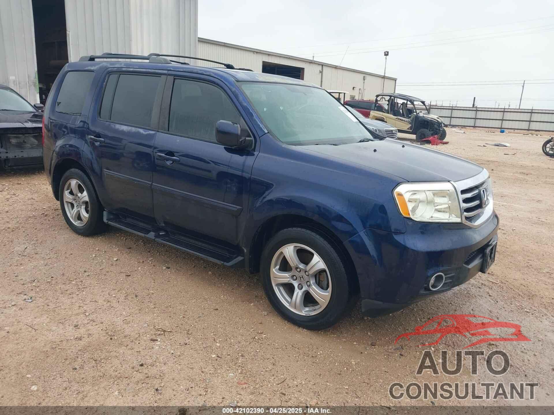 HONDA PILOT 2013 - 5FNYF3H64DB020416