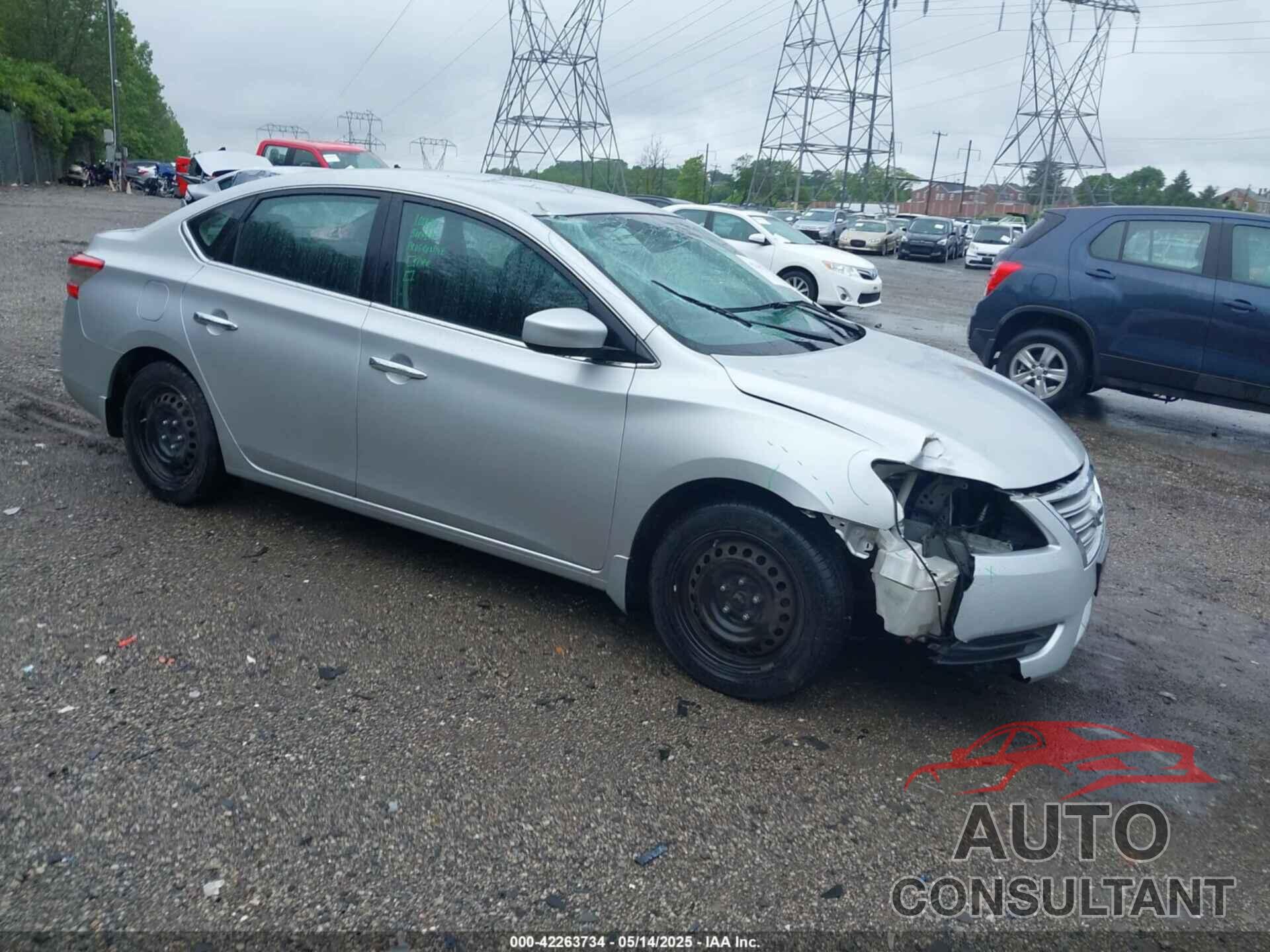 NISSAN SENTRA 2015 - 3N1AB7AP2FY229087