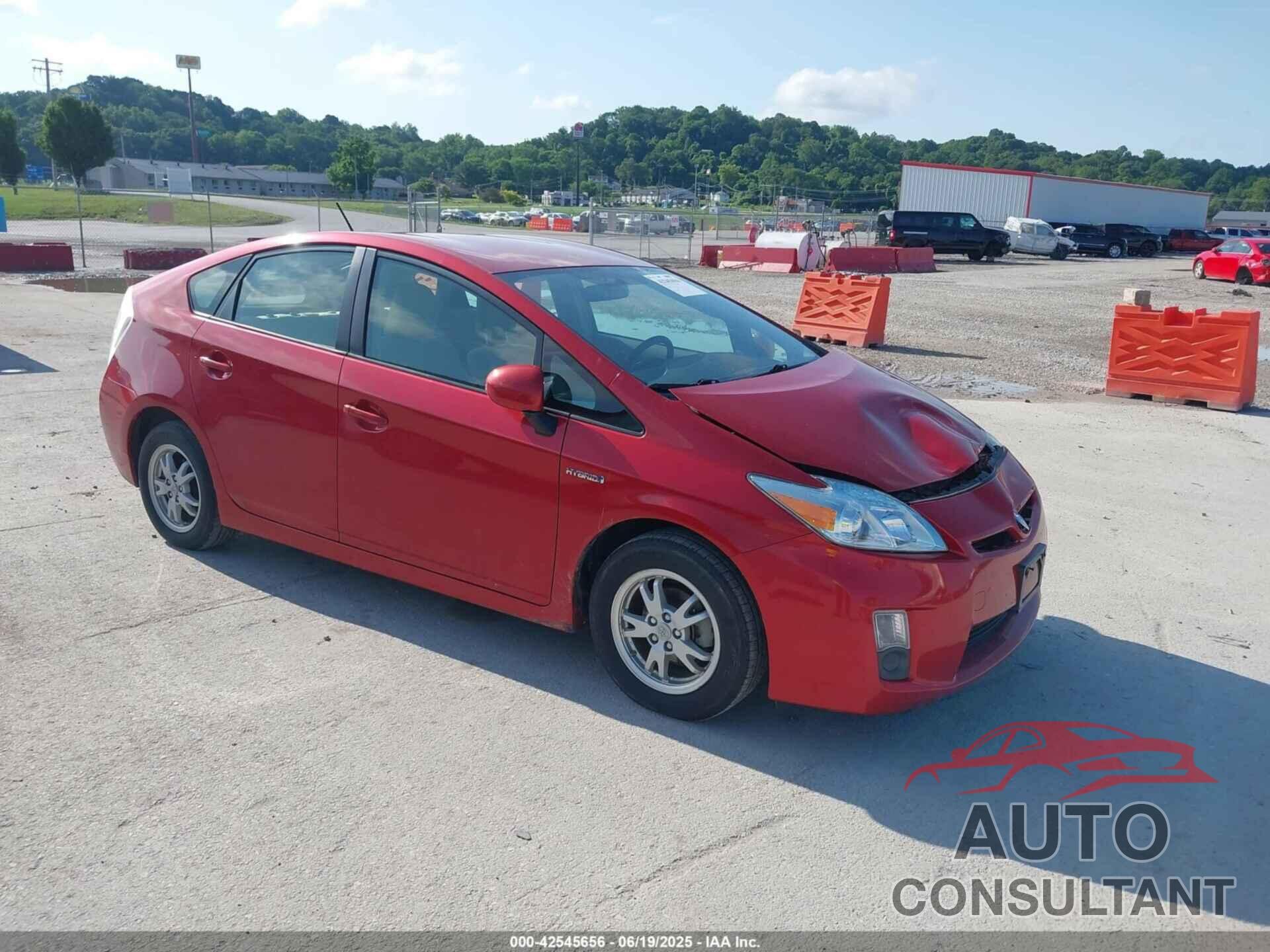 TOYOTA PRIUS 2011 - JTDKN3DU5B1387330