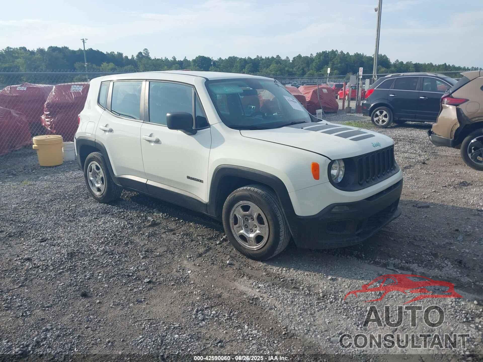 JEEP RENEGADE 2017 - ZACCJAAB4HPG04589