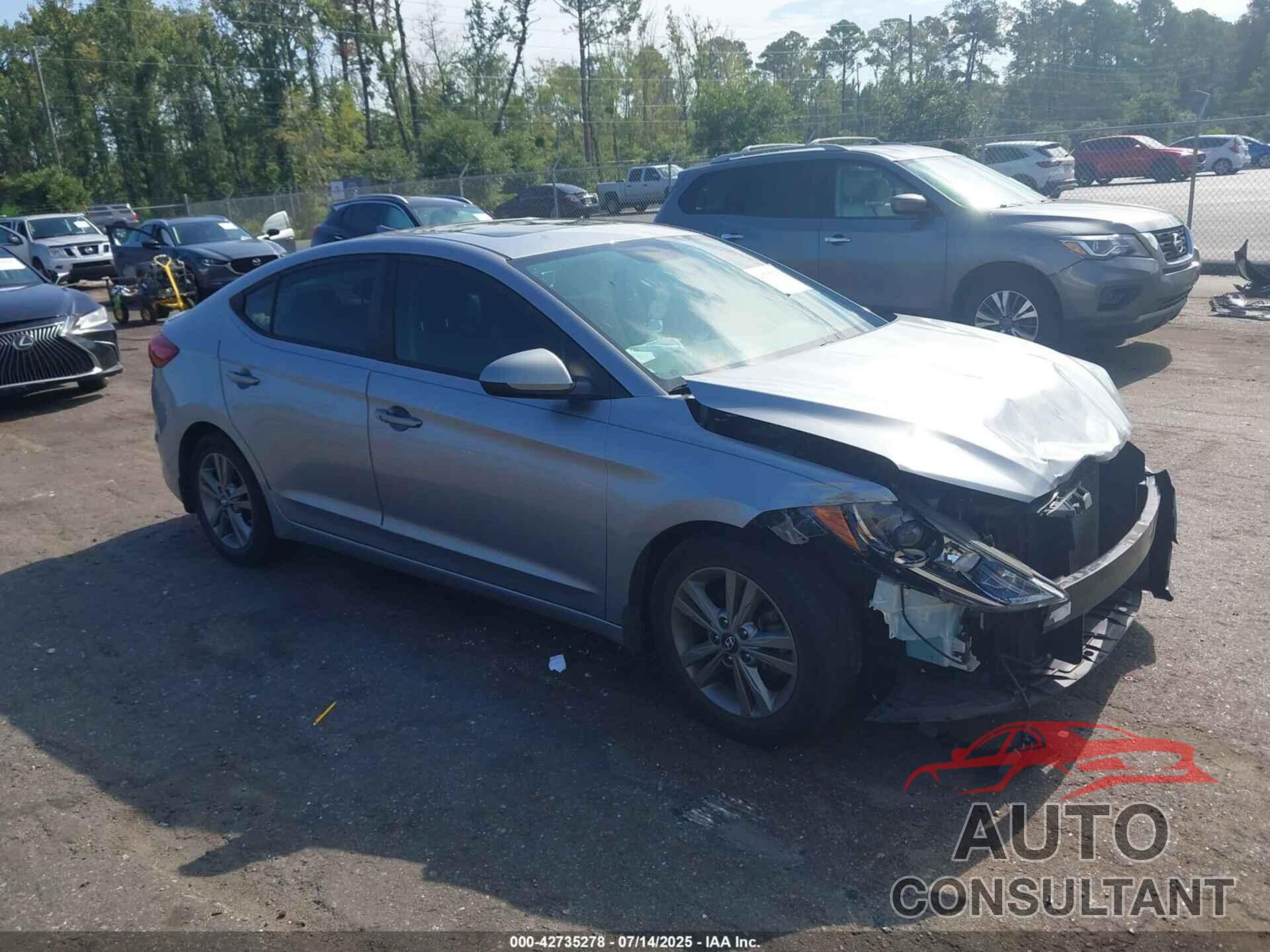 HYUNDAI ELANTRA 2017 - 5NPD84LF6HH201384