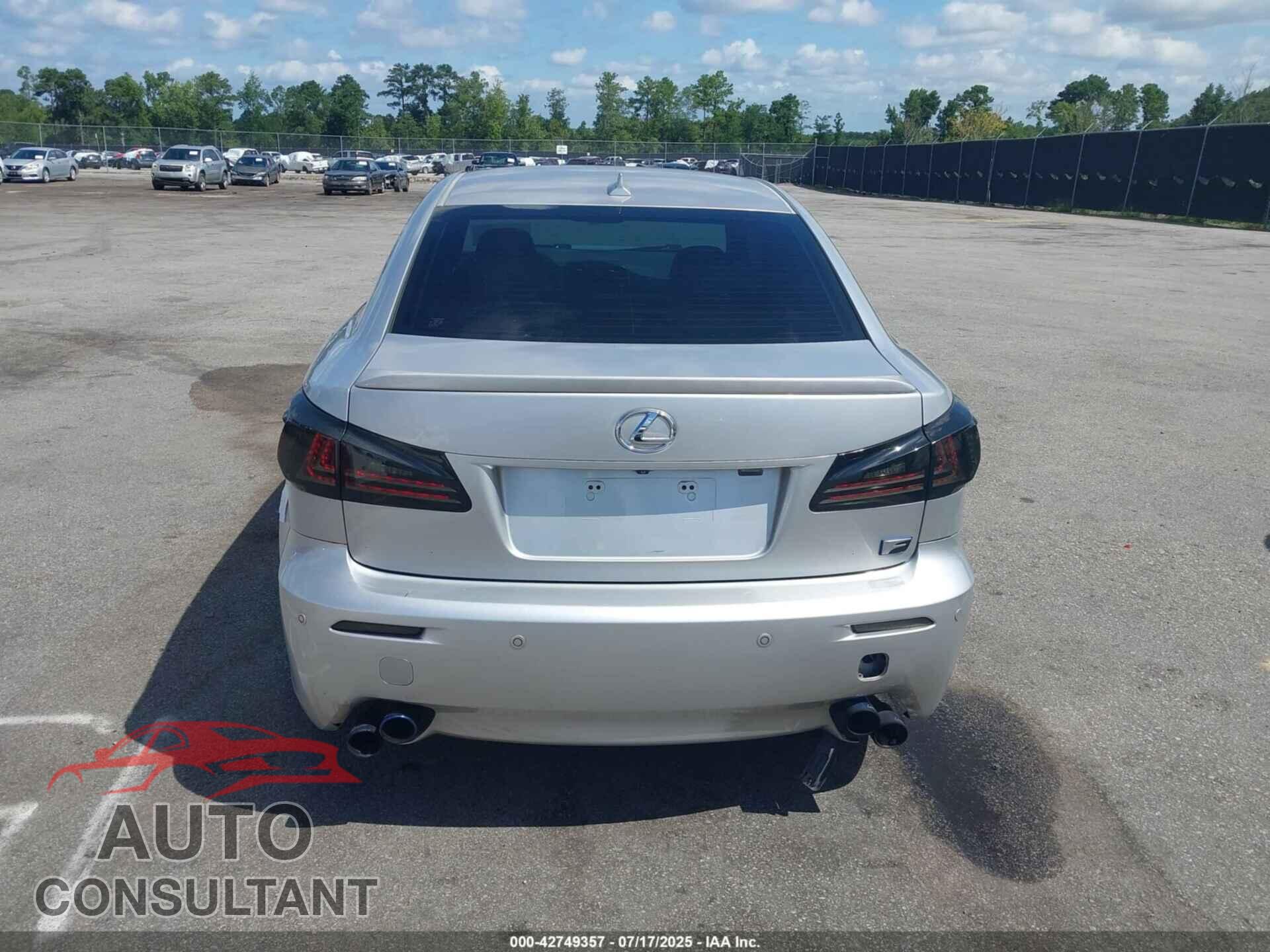 LEXUS IS F 2010 - JTHBP5C22A5006853