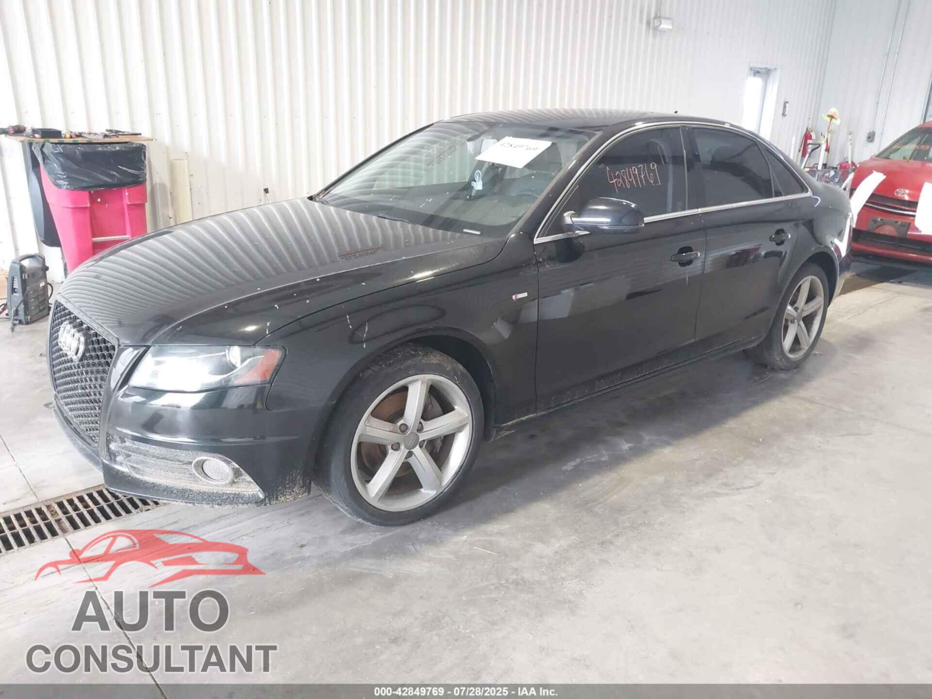AUDI A4 2012 - WAUFFAFL0CA070285