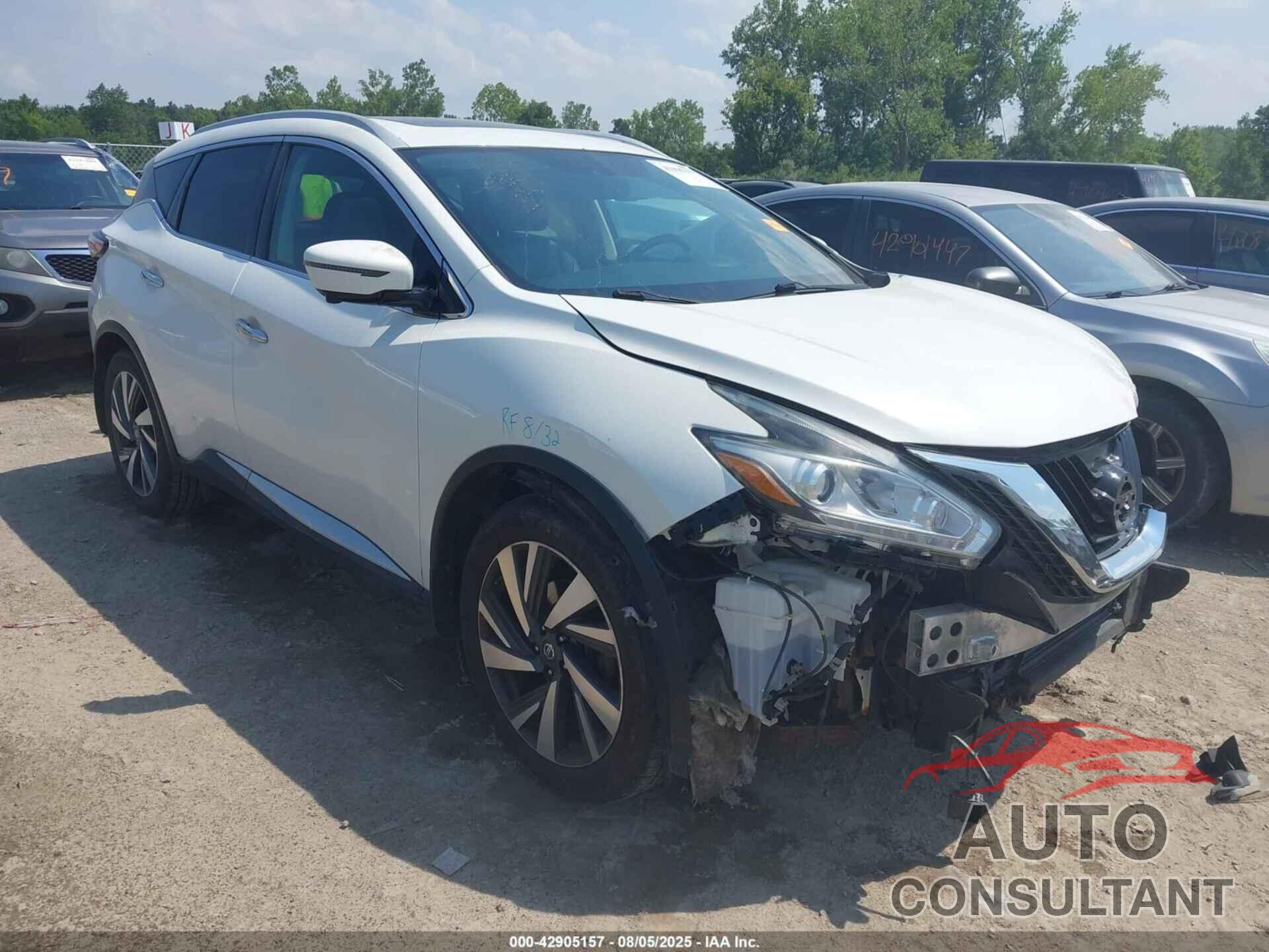 NISSAN MURANO 2016 - 5N1AZ2MH9GN121981