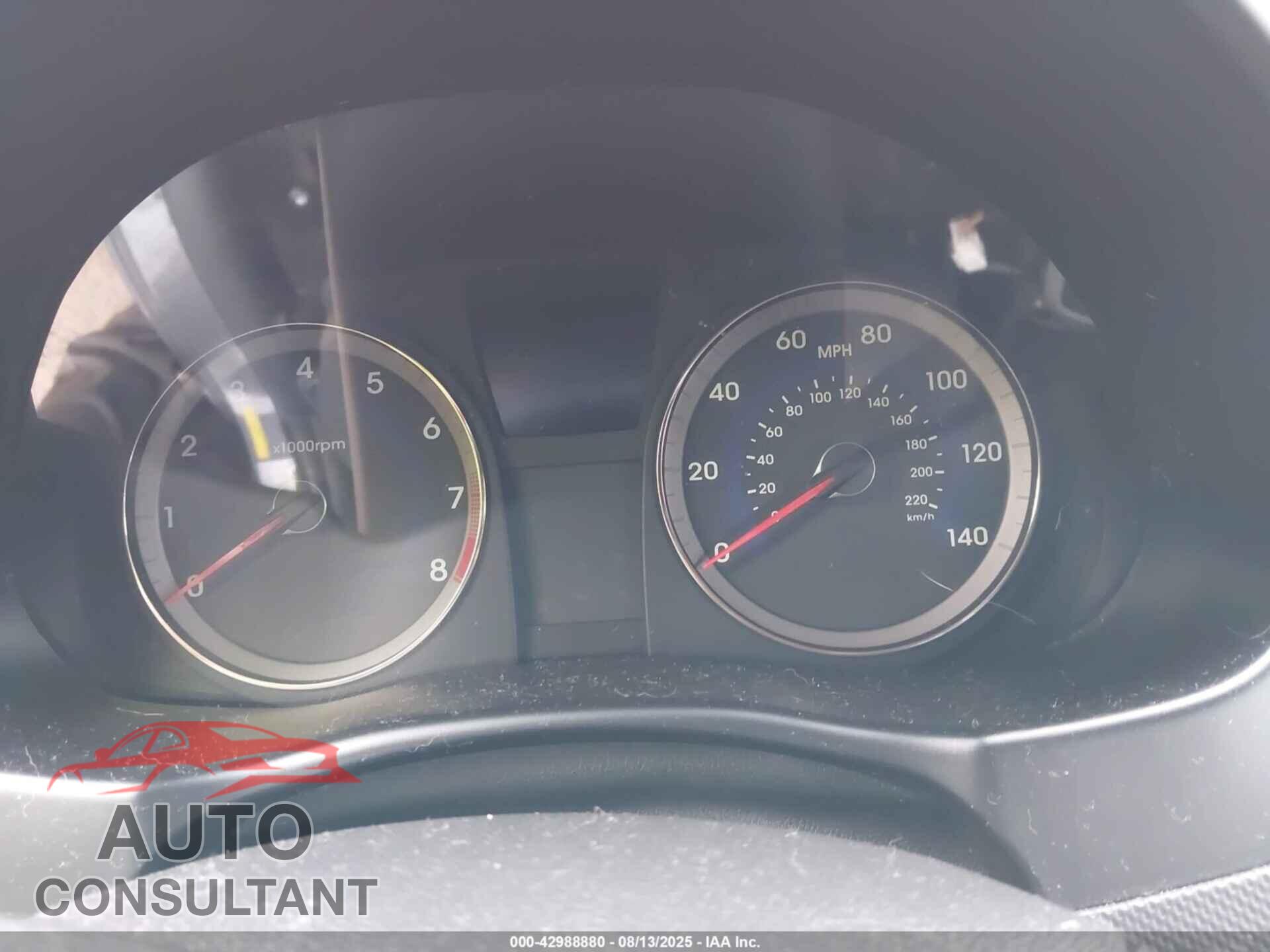 HYUNDAI ACCENT 2013 - KMHCT5AE8DU094375