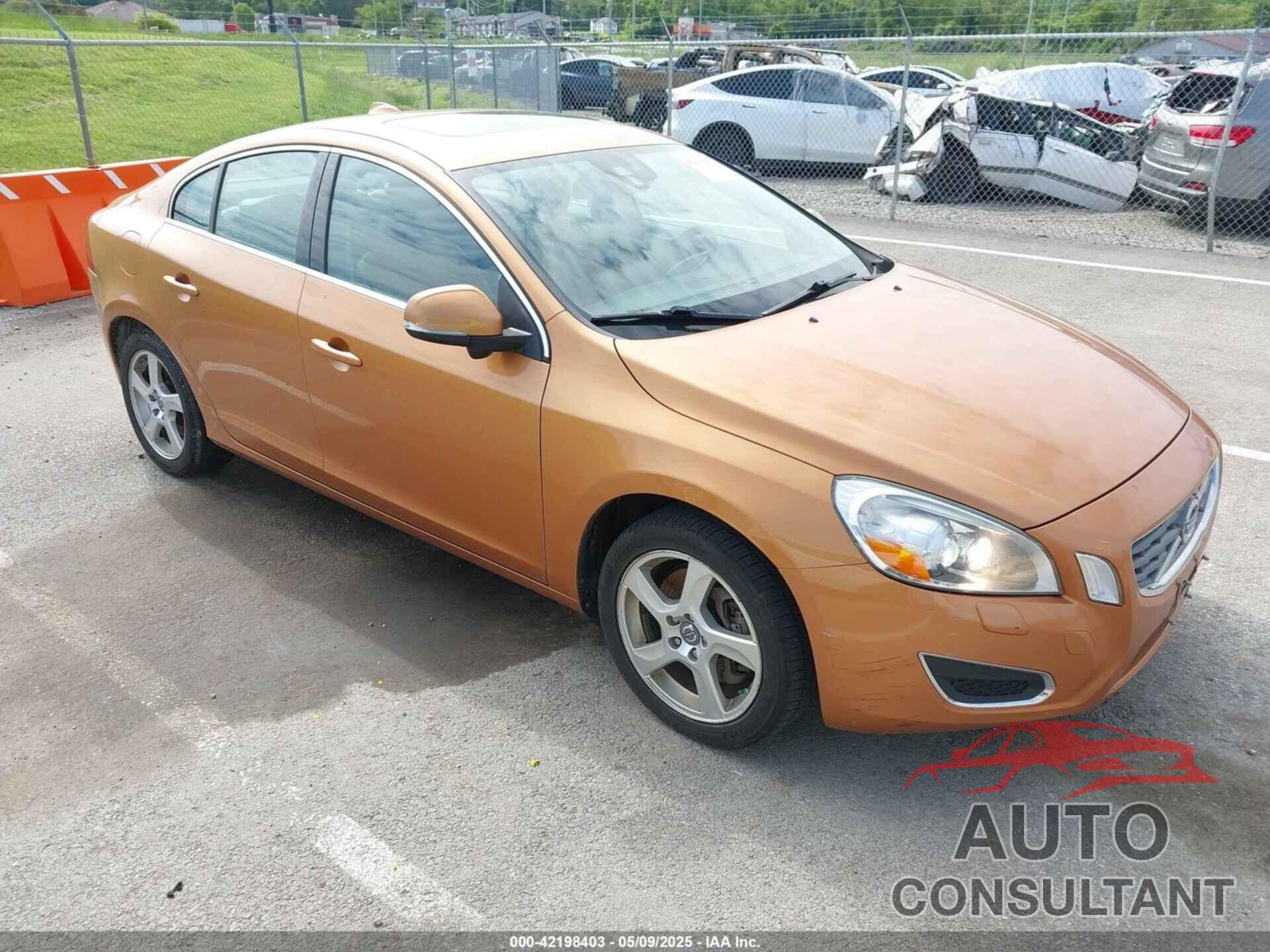 VOLVO S60 2012 - YV1622FS6C2056987