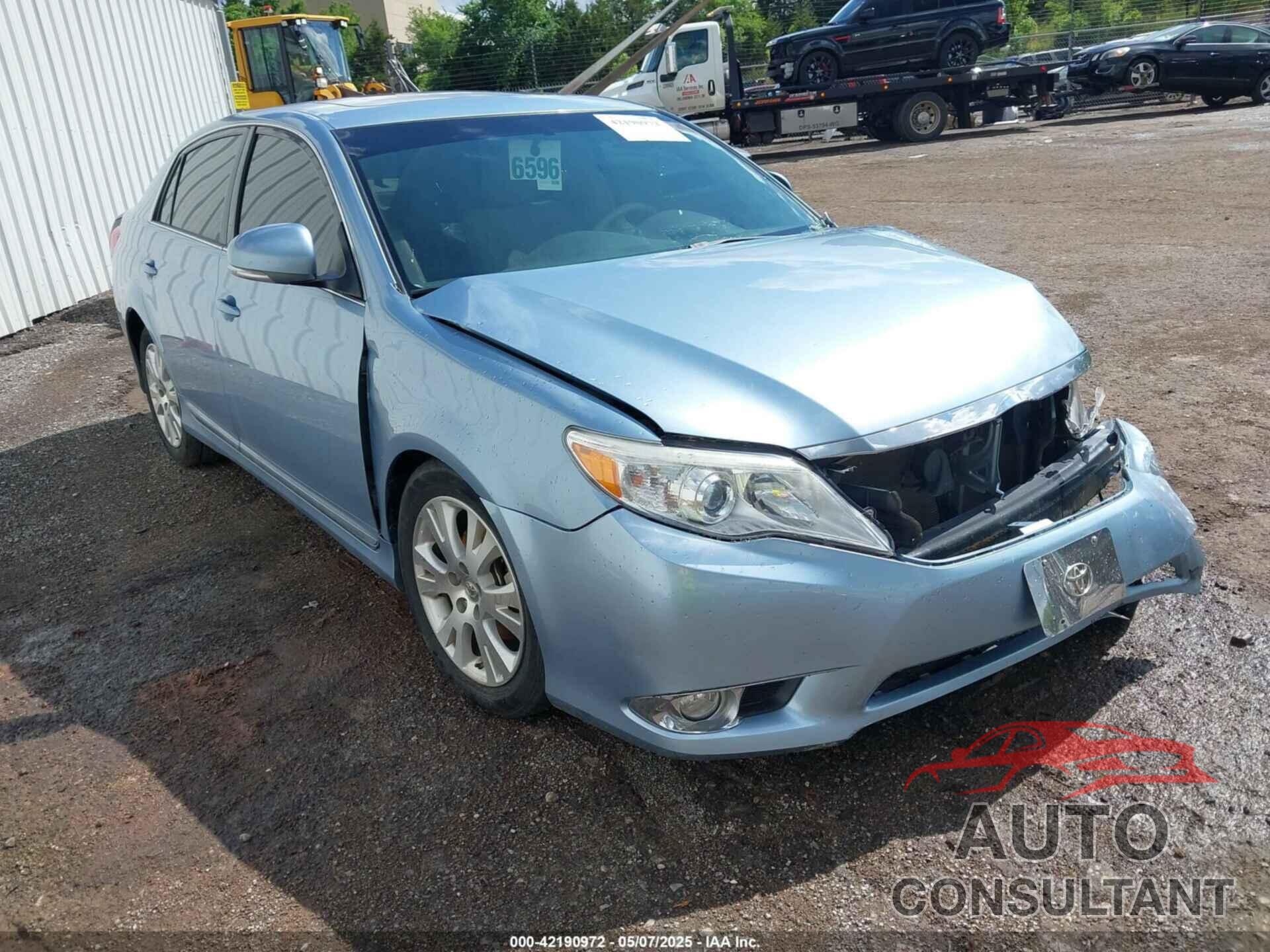 TOYOTA AVALON 2011 - 4T1BK3DB5BU425947