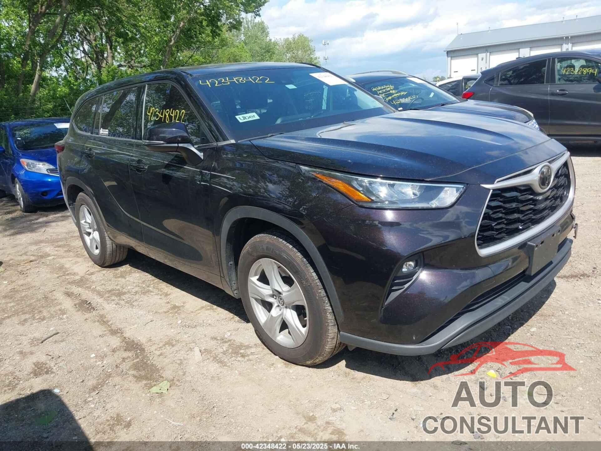 TOYOTA HIGHLANDER 2020 - 5TDZZRAH1LS006865
