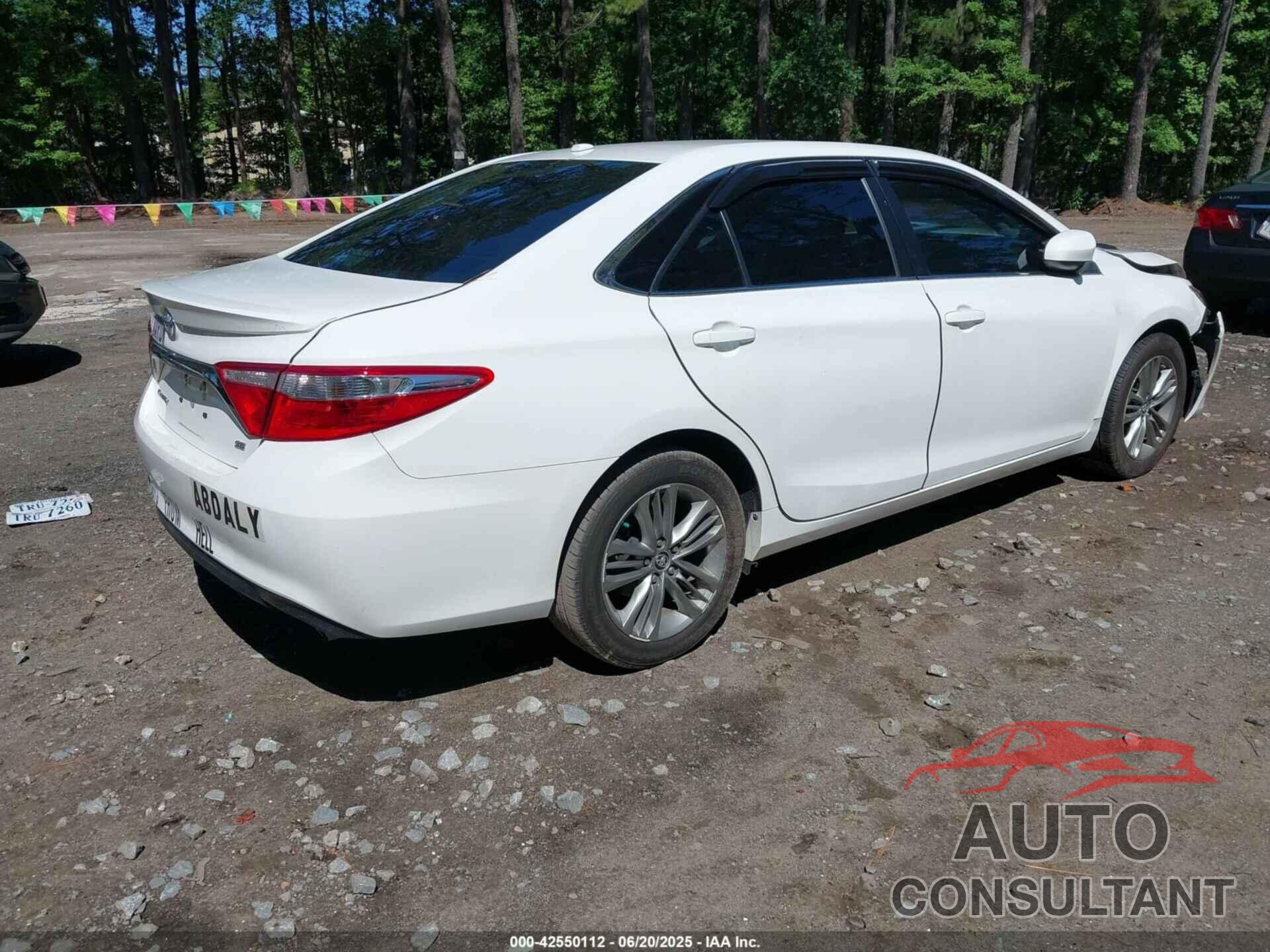 TOYOTA CAMRY 2016 - 4T1BF1FK5GU521364