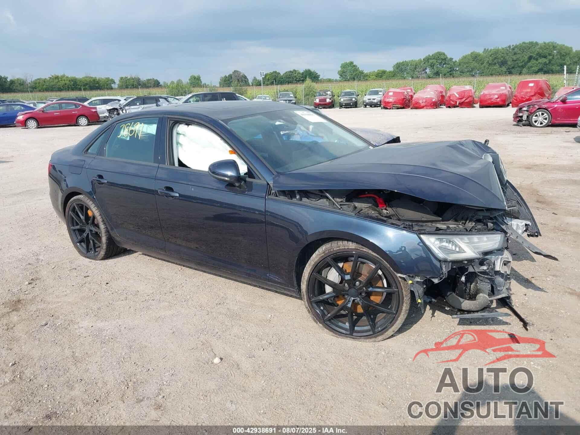 AUDI A4 2017 - WAUGNAF41HN005350