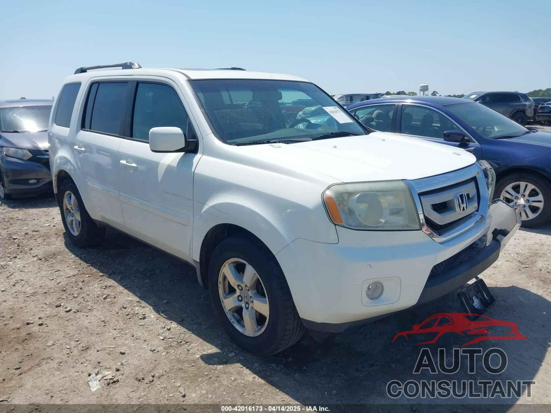 HONDA PILOT 2009 - 5FNYF48619B022699