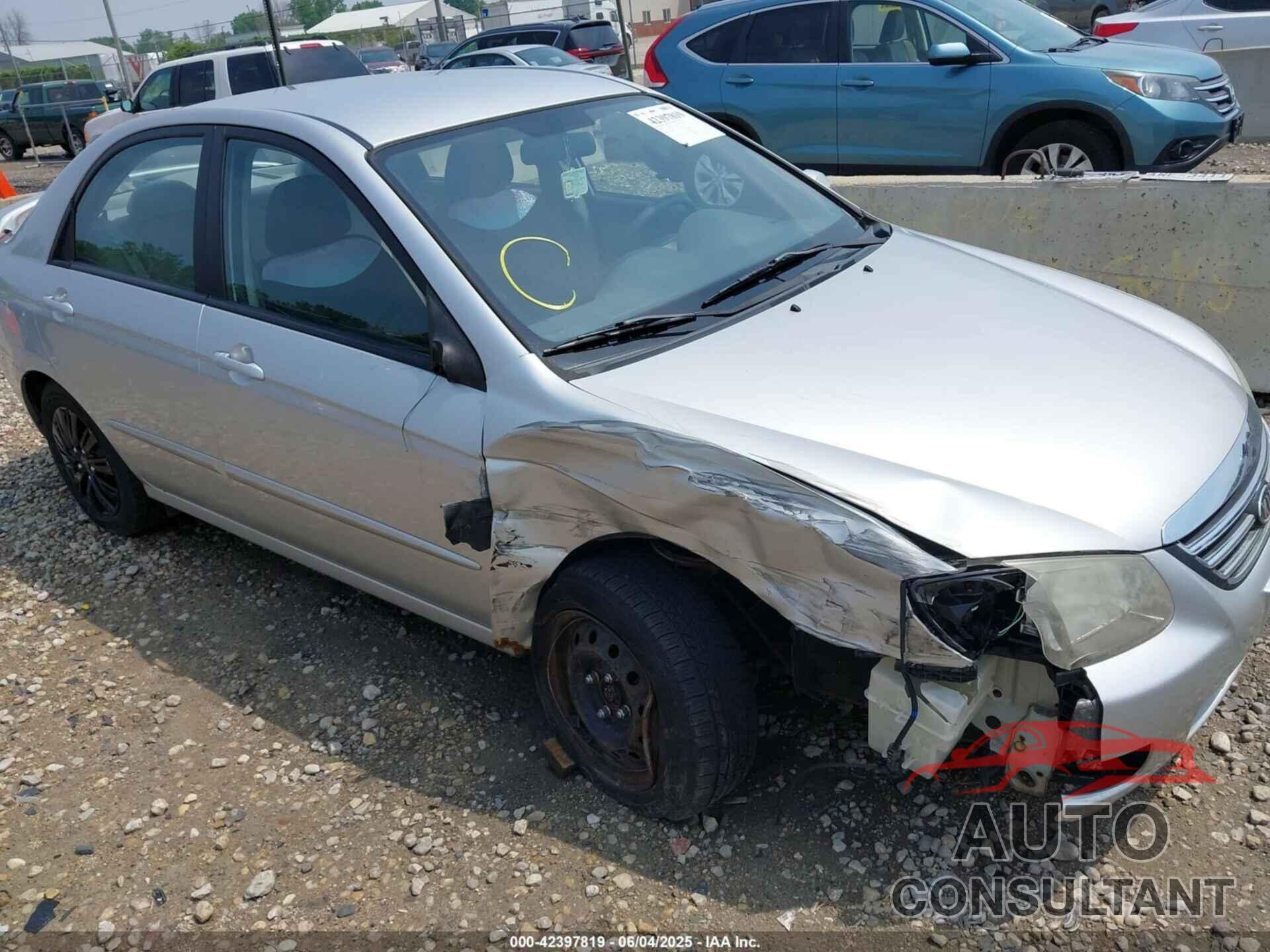 KIA SPECTRA 2009 - KNAFE221695609152