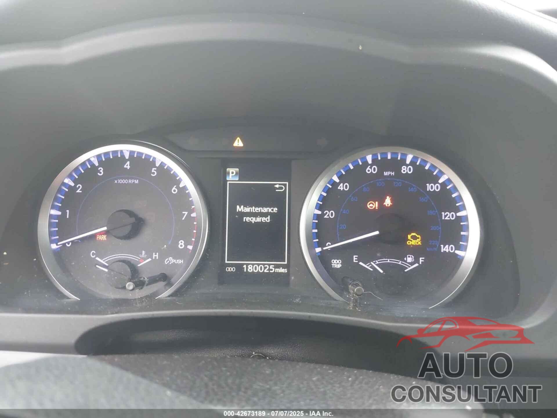 TOYOTA HIGHLANDER 2018 - 5TDBZRFH8JS875311