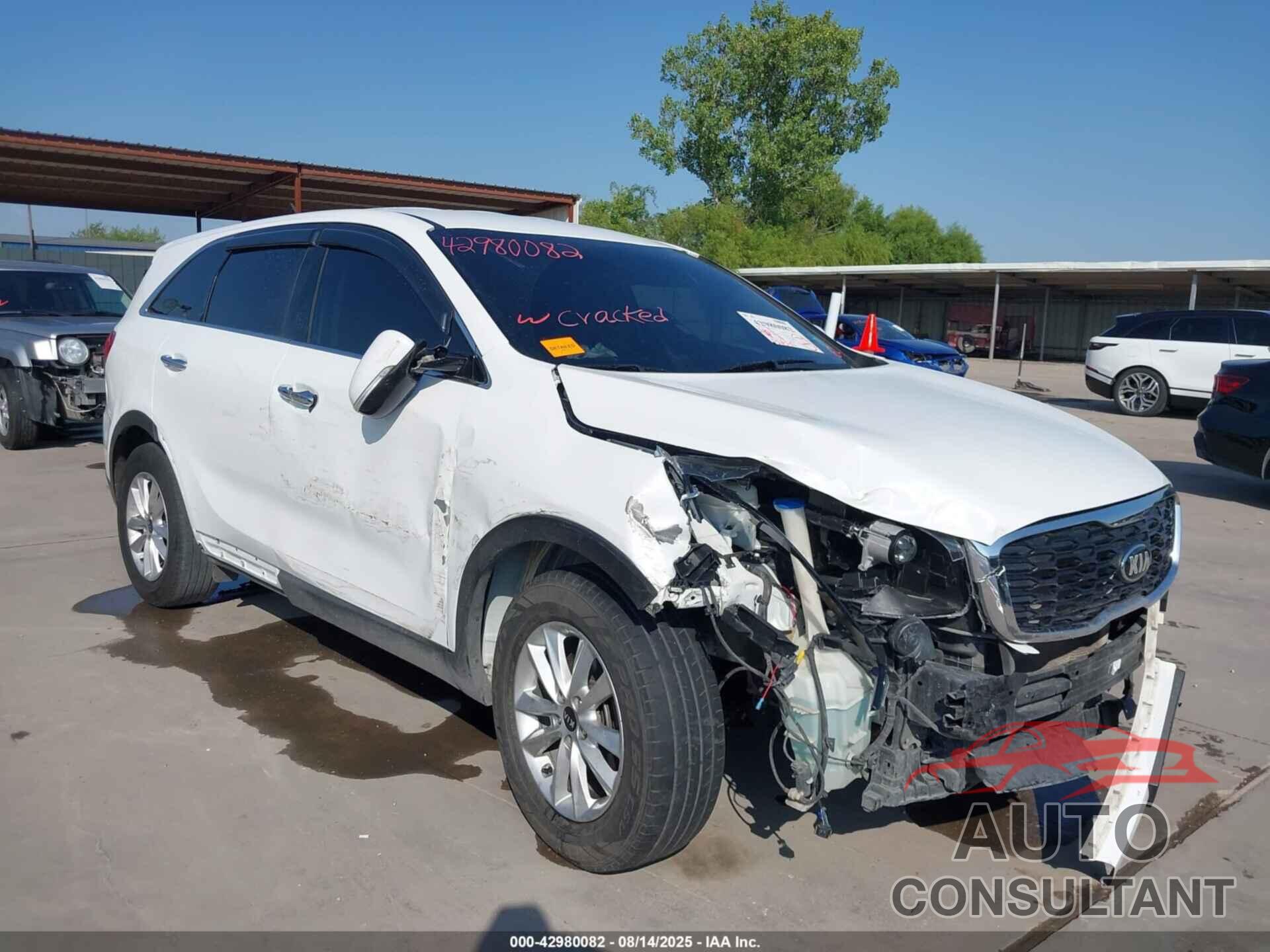 KIA SORENTO 2020 - 5XYPG4A34LG711435