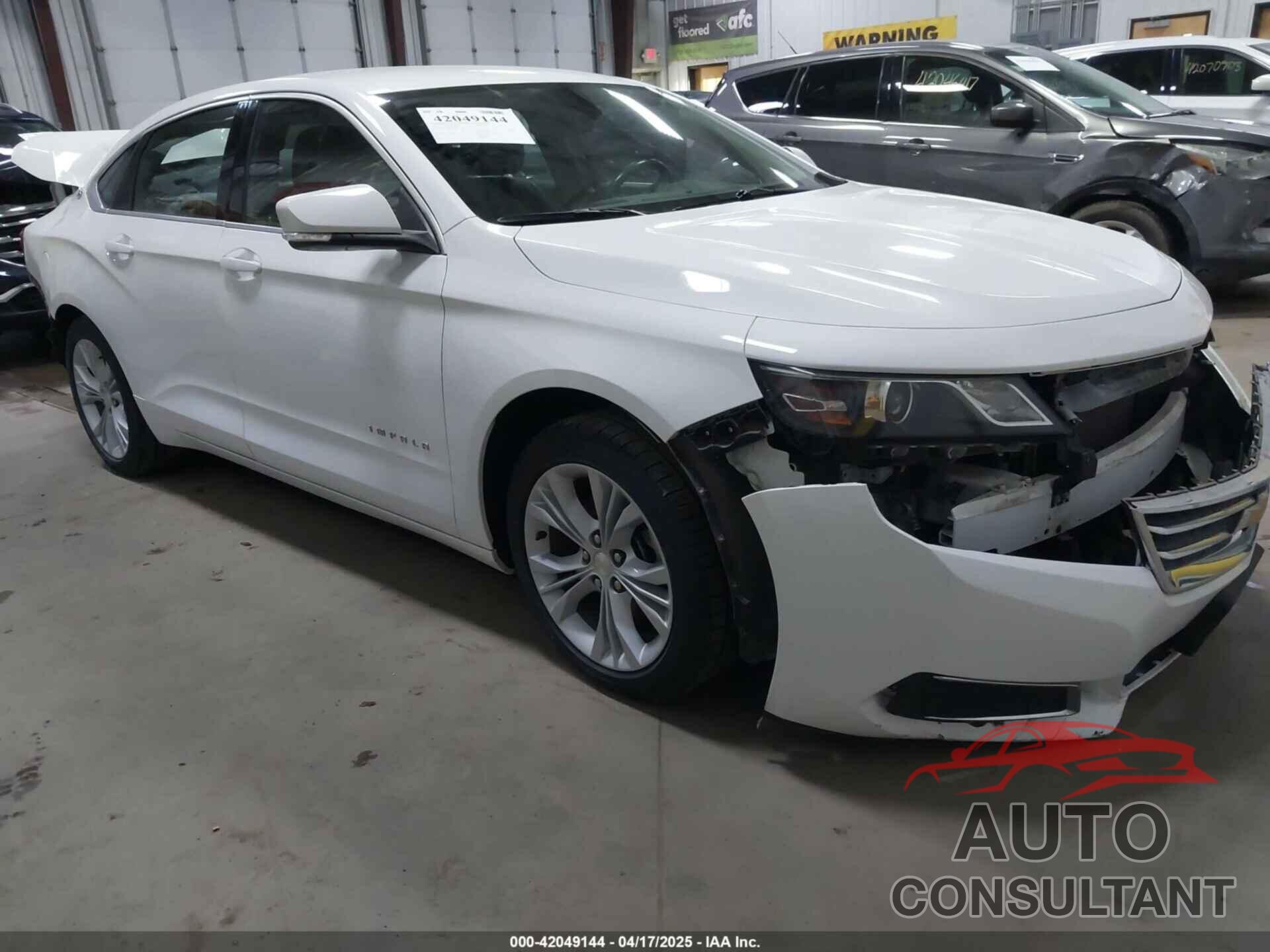 CHEVROLET IMPALA 2015 - 2G1125S38F9124432