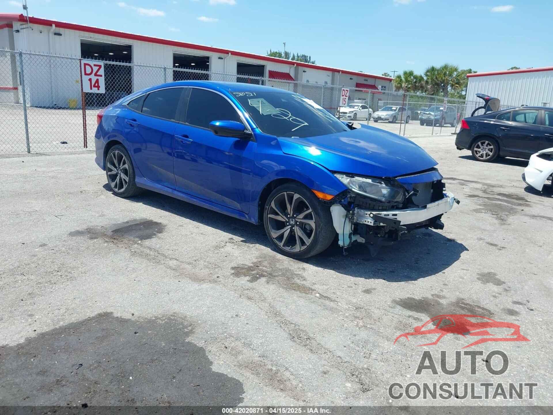 HONDA CIVIC 2021 - 2HGFC2F80MH527517