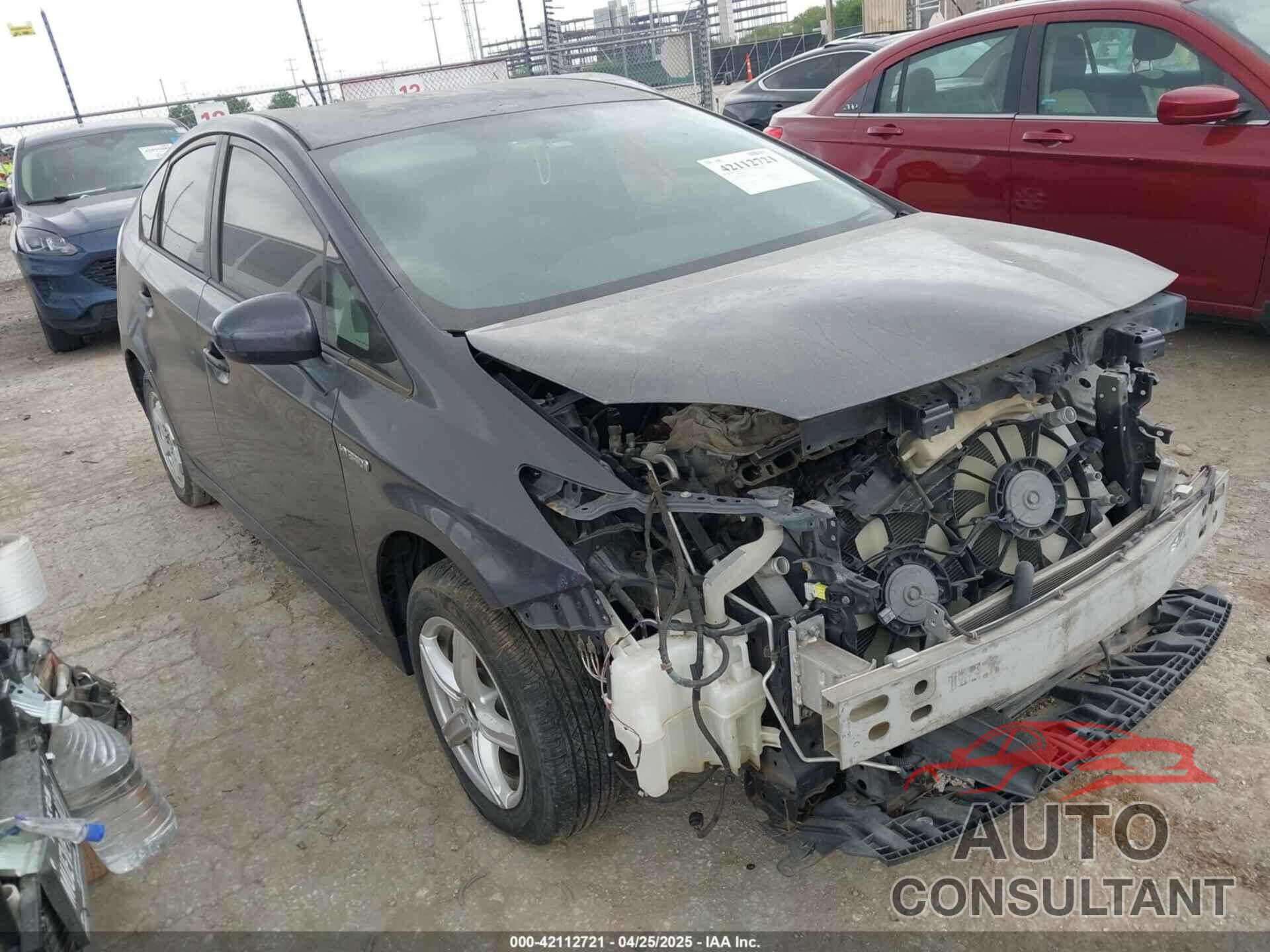 TOYOTA PRIUS 2010 - JTDKN3DU8A1065263