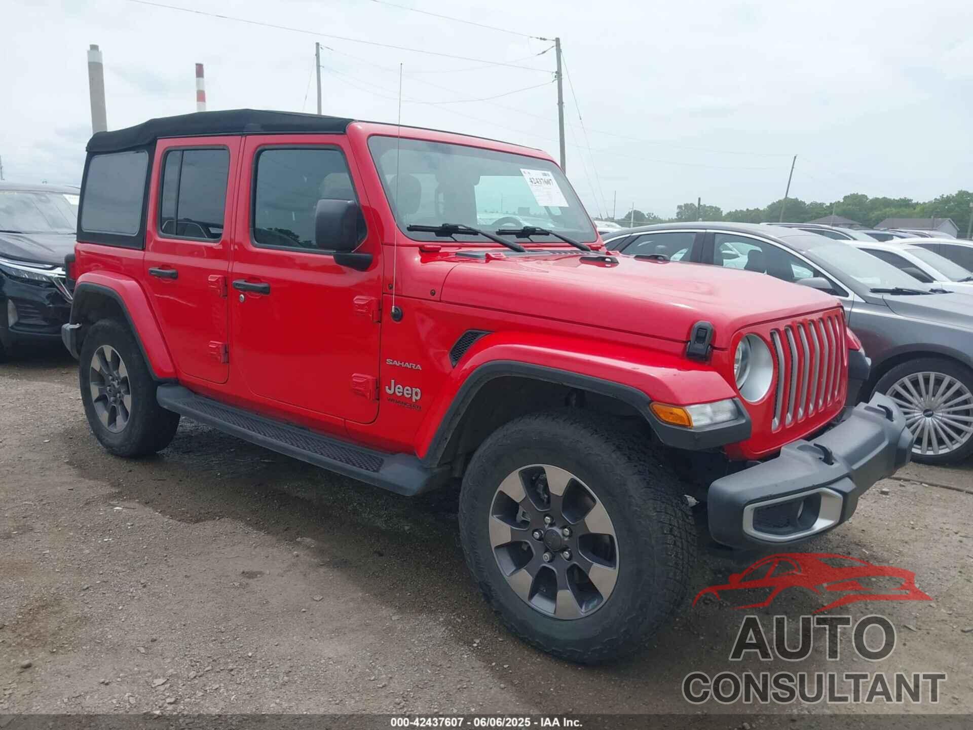 JEEP WRANGLER UNLIMITED 2018 - 1C4HJXEG4JW316496