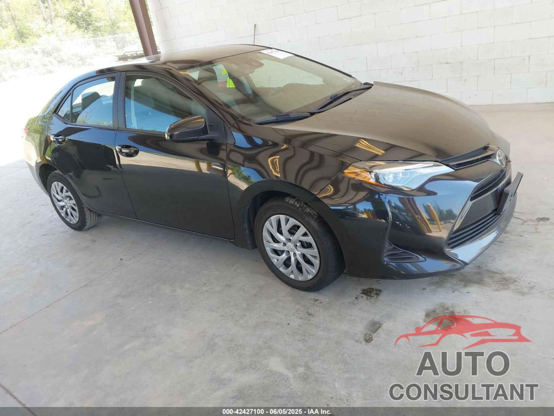 TOYOTA COROLLA 2019 - 2T1BURHE5KC190288