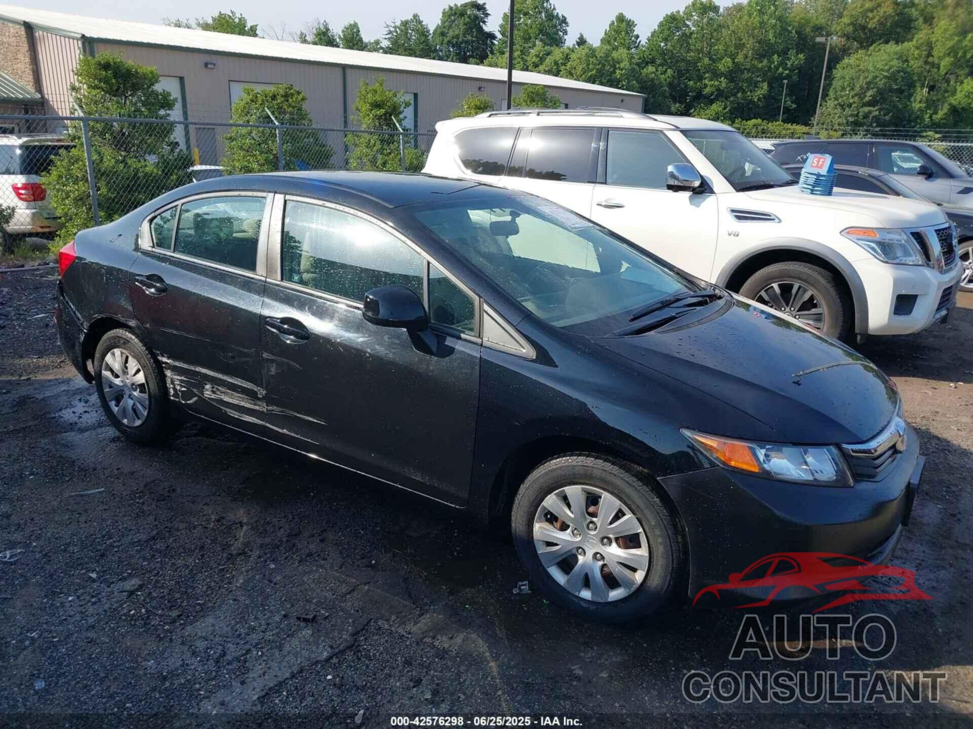 HONDA CIVIC 2012 - 19XFB2F53CE086032