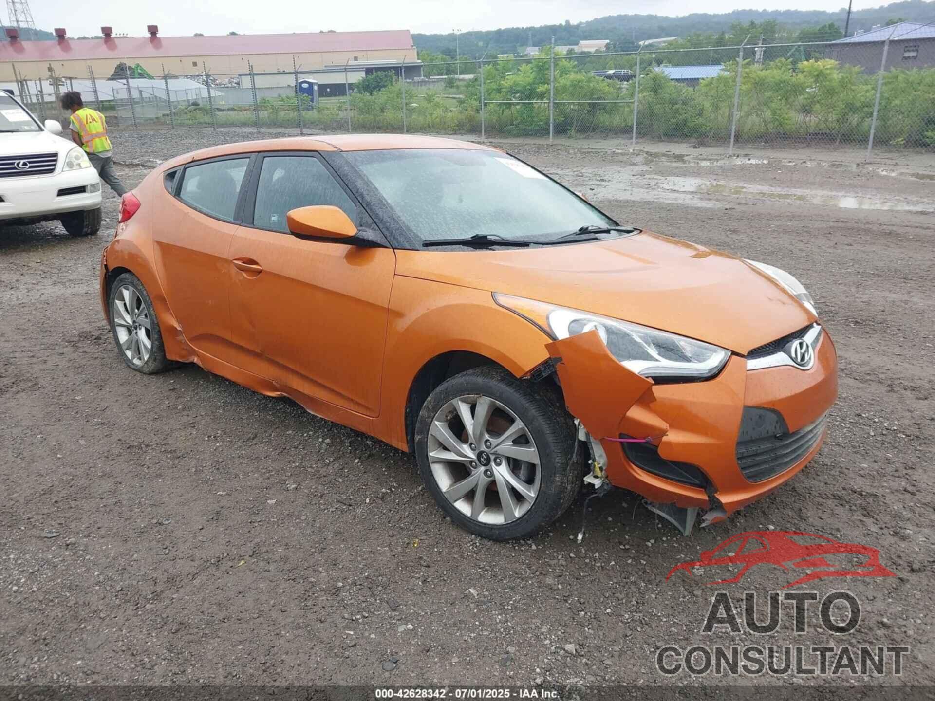 HYUNDAI VELOSTER 2016 - KMHTC6AD3GU295022