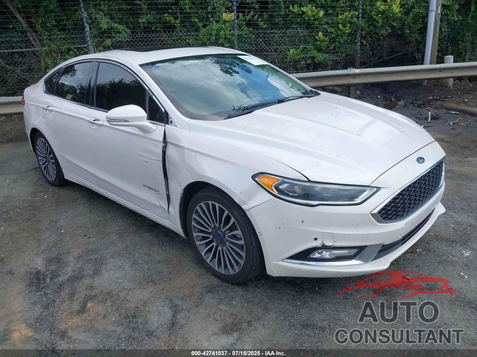 FORD FUSION HYBRID 2017 - 3FA6P0RU5HR261962