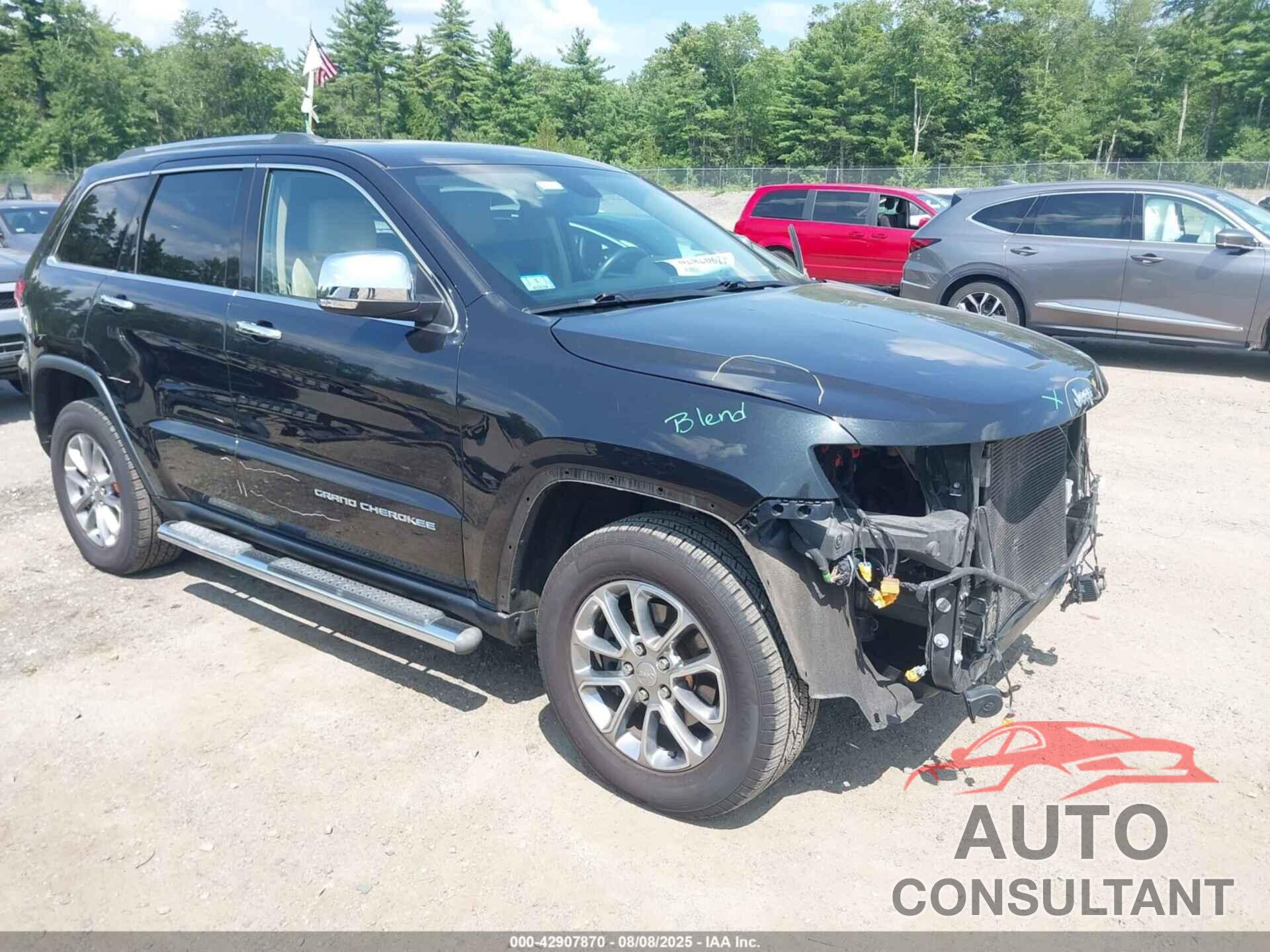 JEEP GRAND CHEROKEE 2016 - 1C4RJFBG6GC328498