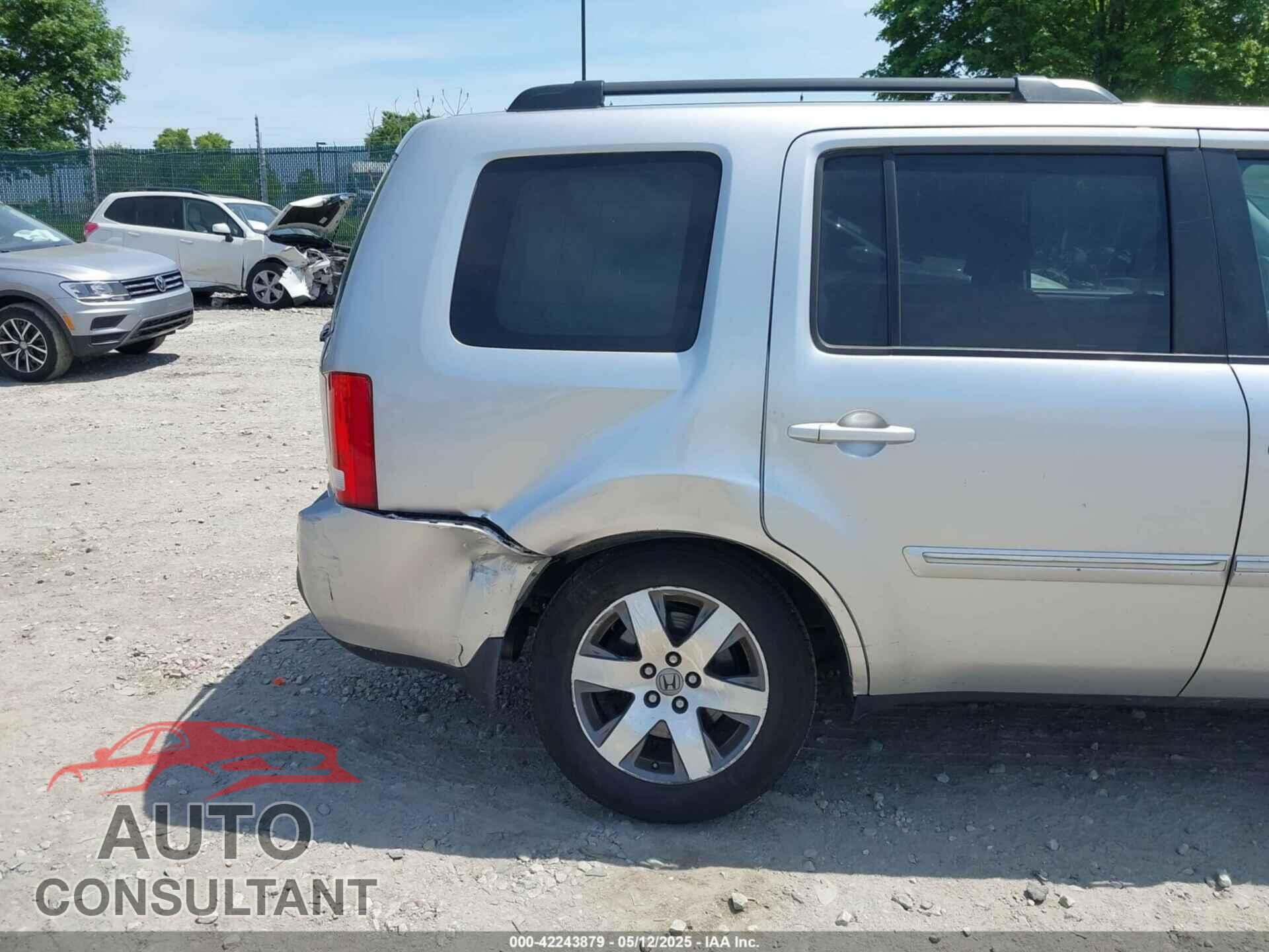 HONDA PILOT 2013 - 5FNYF4H95DB048371
