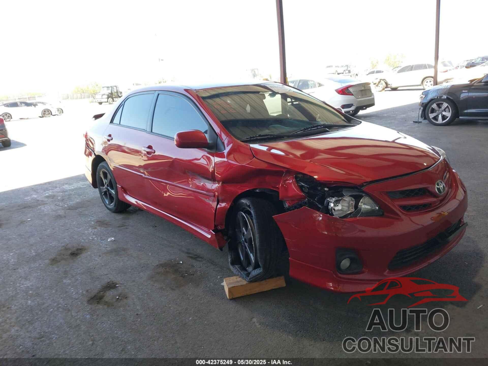 TOYOTA COROLLA 2013 - 5YFBU4EE1DP125416