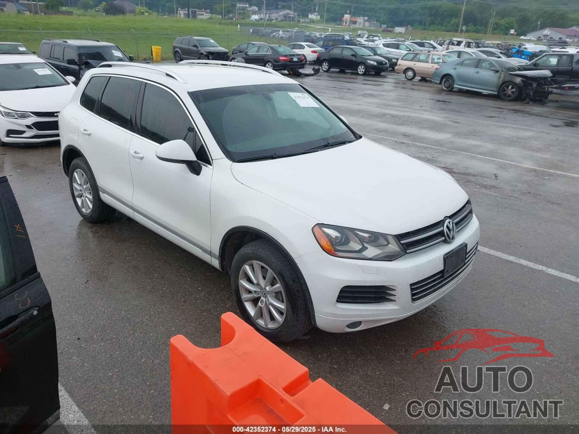 VOLKSWAGEN TOUAREG 2013 - WVGEP9BP1DD011602