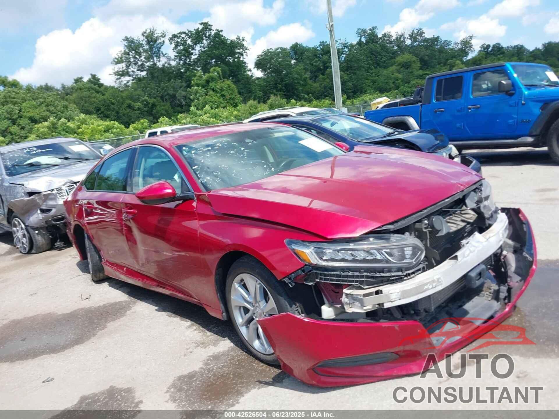 HONDA ACCORD 2019 - 1HGCV1F11KA061554
