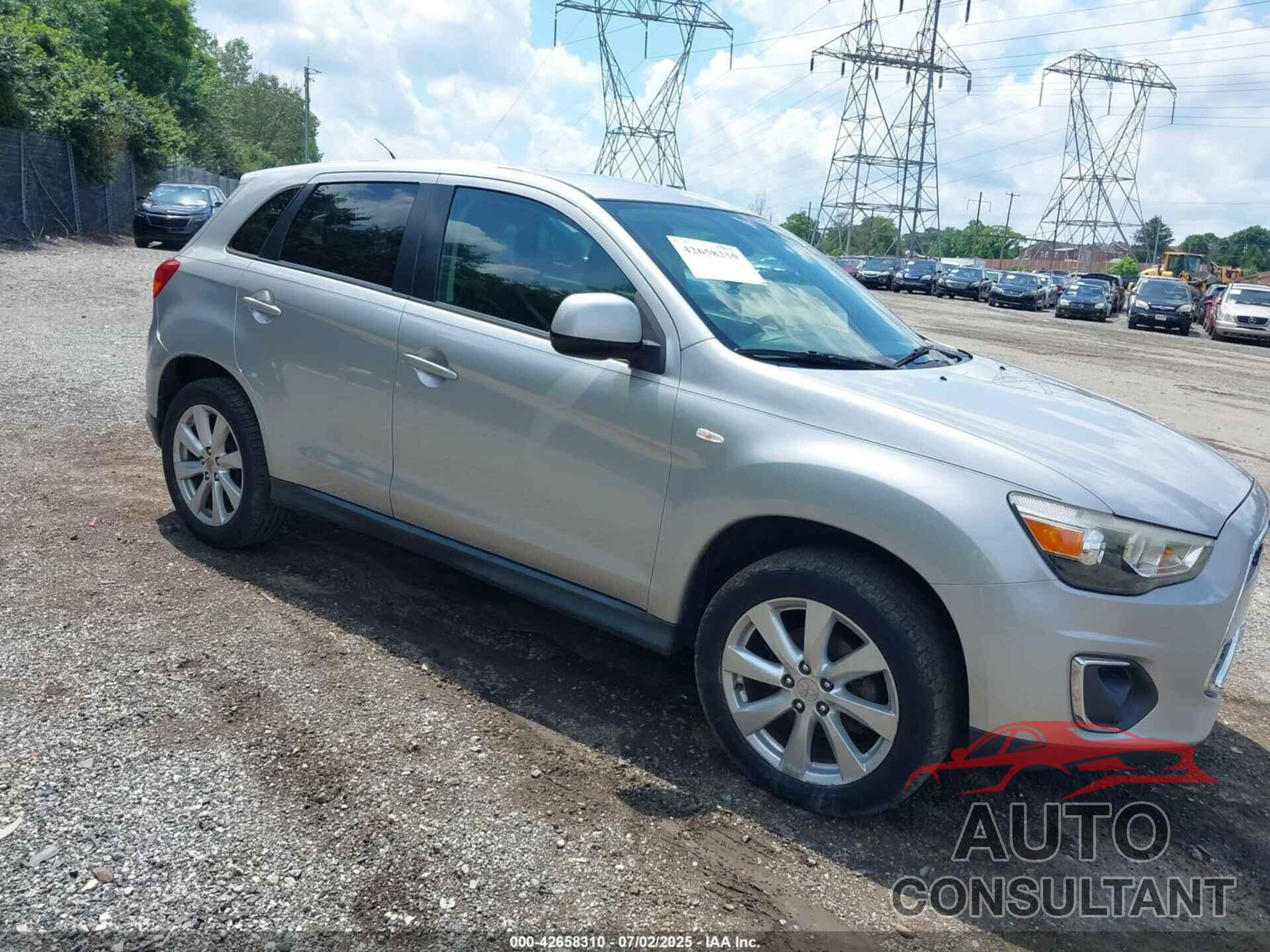 MITSUBISHI OUTLANDER SPORT 2014 - 4A4AR3AU8EE021128