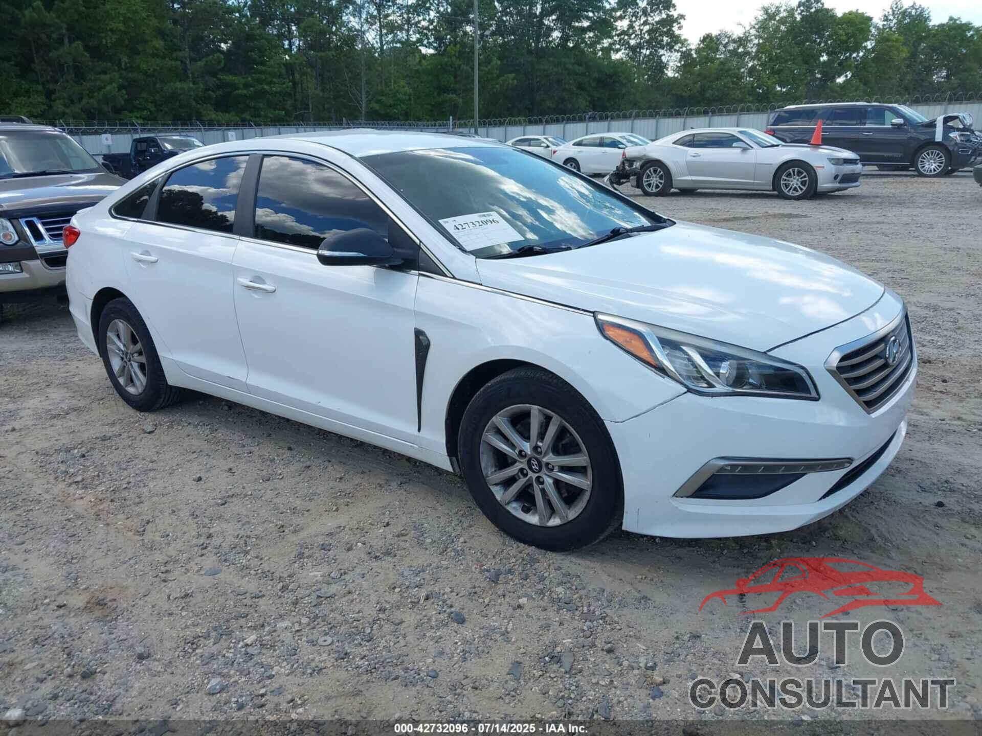 HYUNDAI SONATA 2015 - 5NPE24AF8FH019062