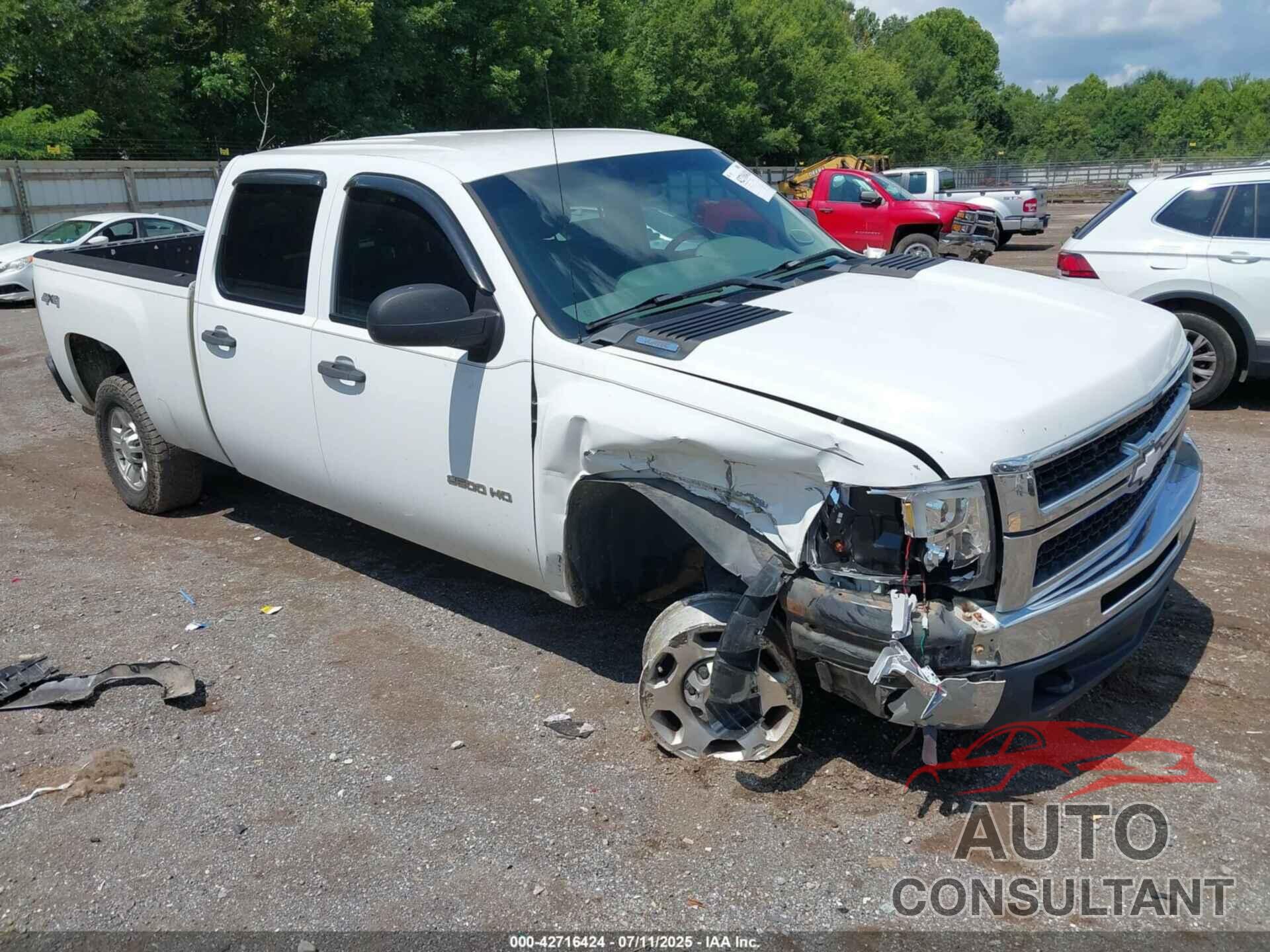 CHEVROLET SILVERADO 2500HD 2010 - 1GC4KVBG3AF157992