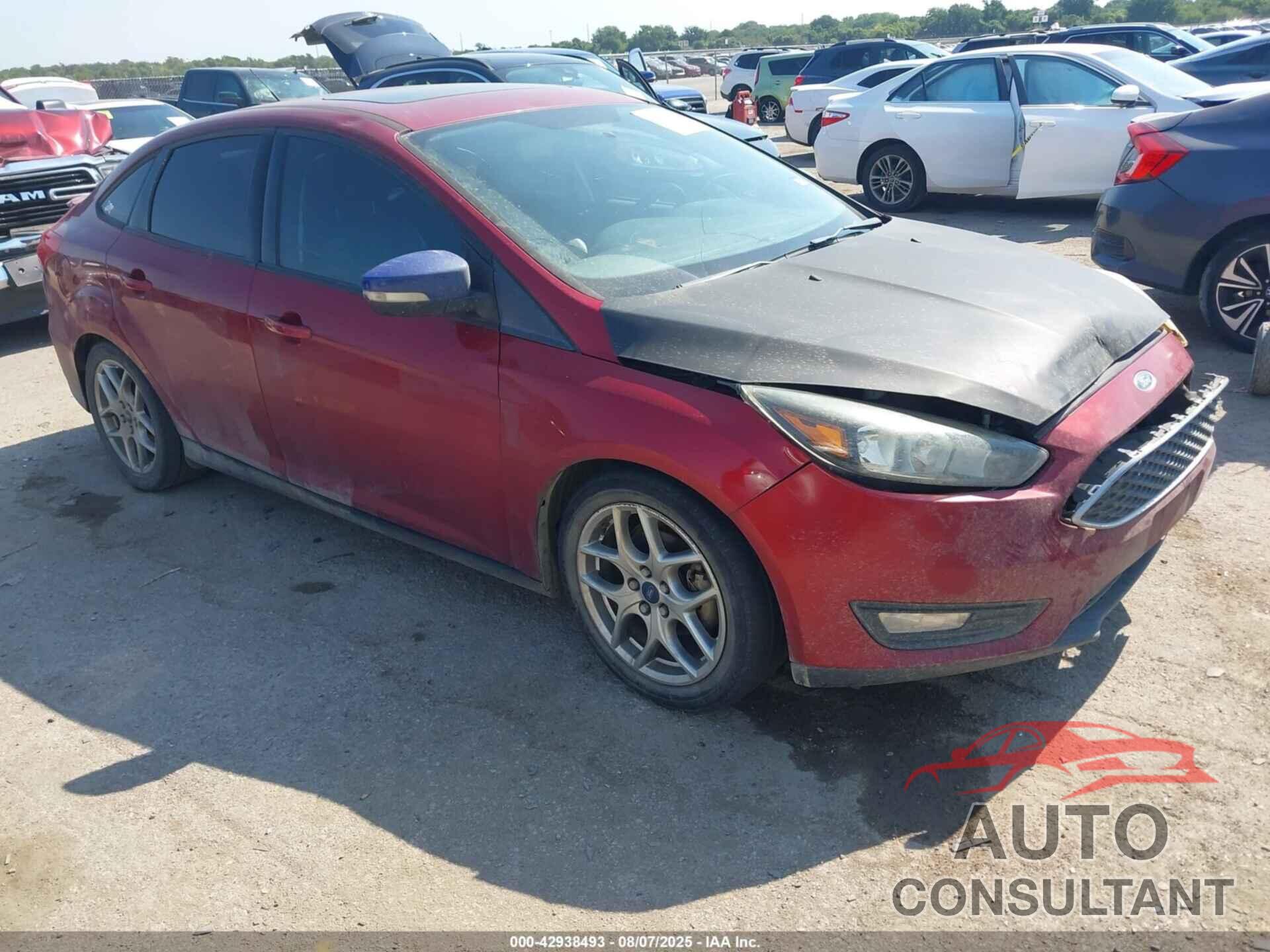 FORD FOCUS 2015 - 1FADP3F24FL230497
