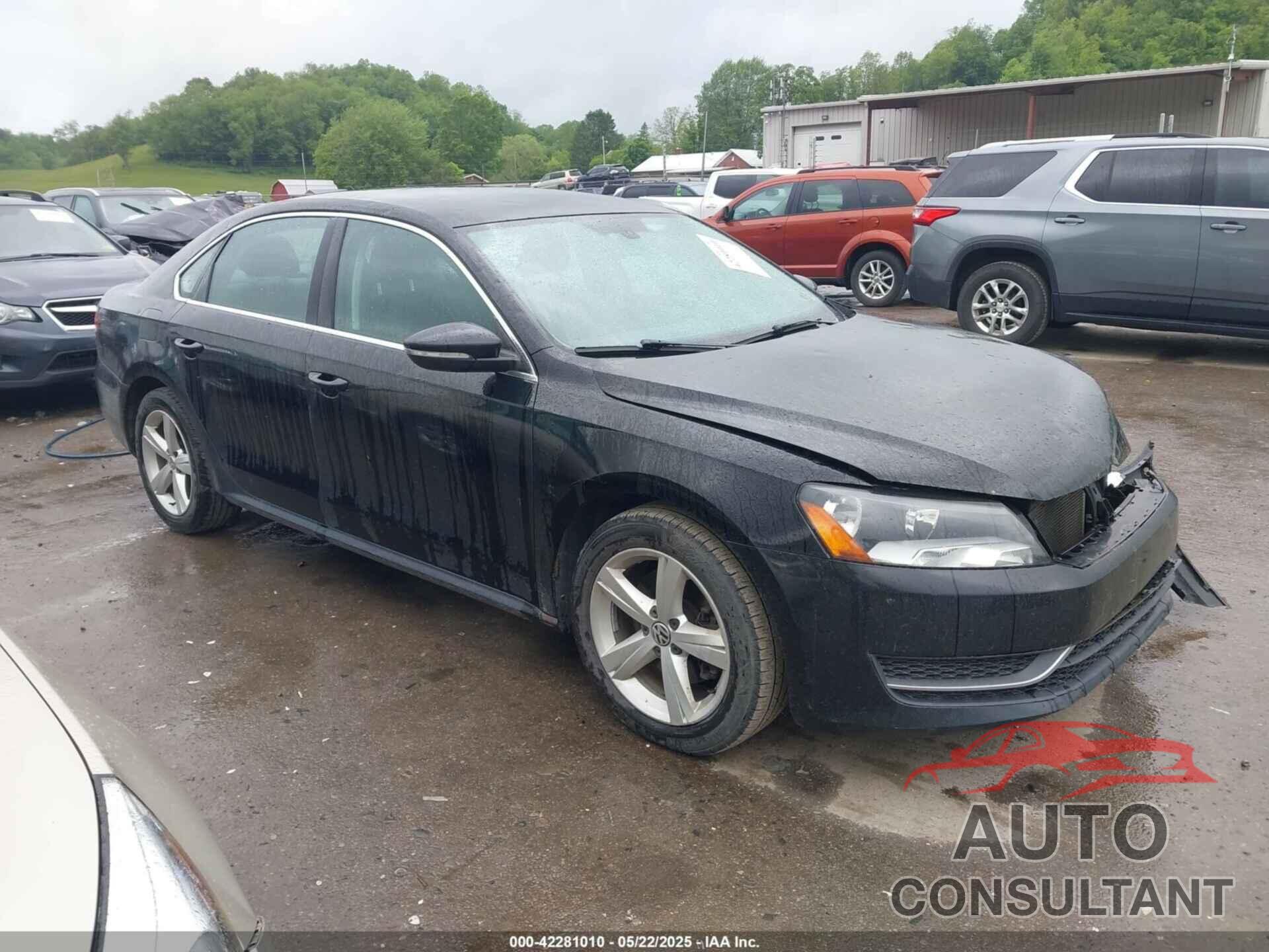 VOLKSWAGEN PASSAT 2012 - 1VWBP7A30CC101769