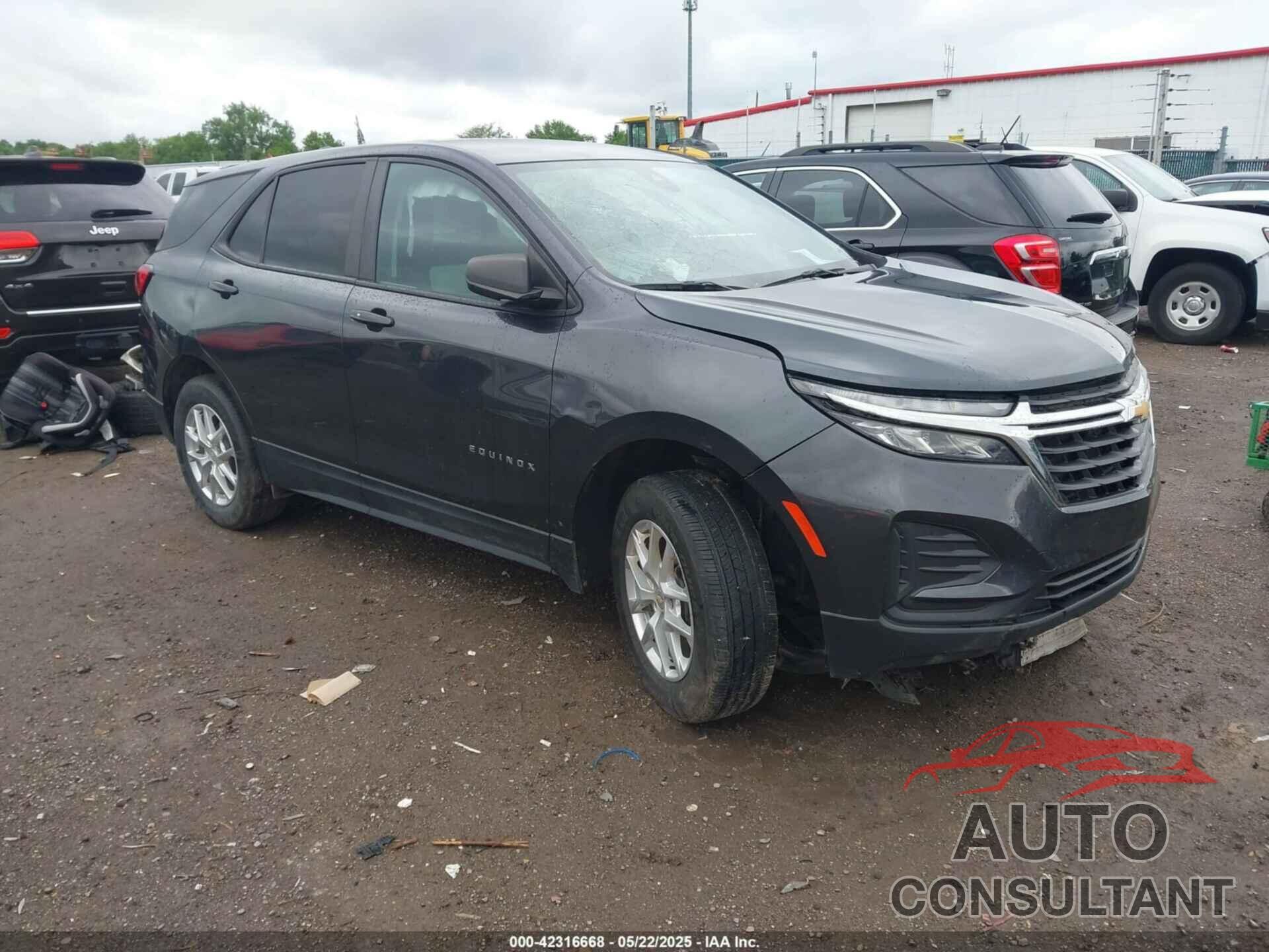 CHEVROLET EQUINOX 2022 - 3GNAXSEV5NS166036