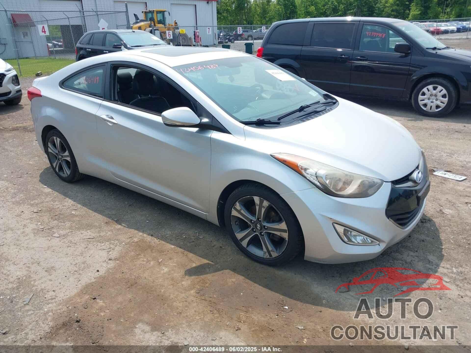 HYUNDAI ELANTRA 2013 - KMHDH6AEXDU019494