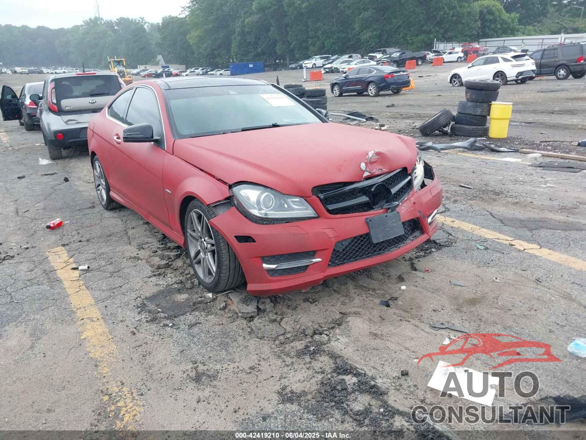 MERCEDES-BENZ C 250 2013 - WDDGJ4HB7DG051801