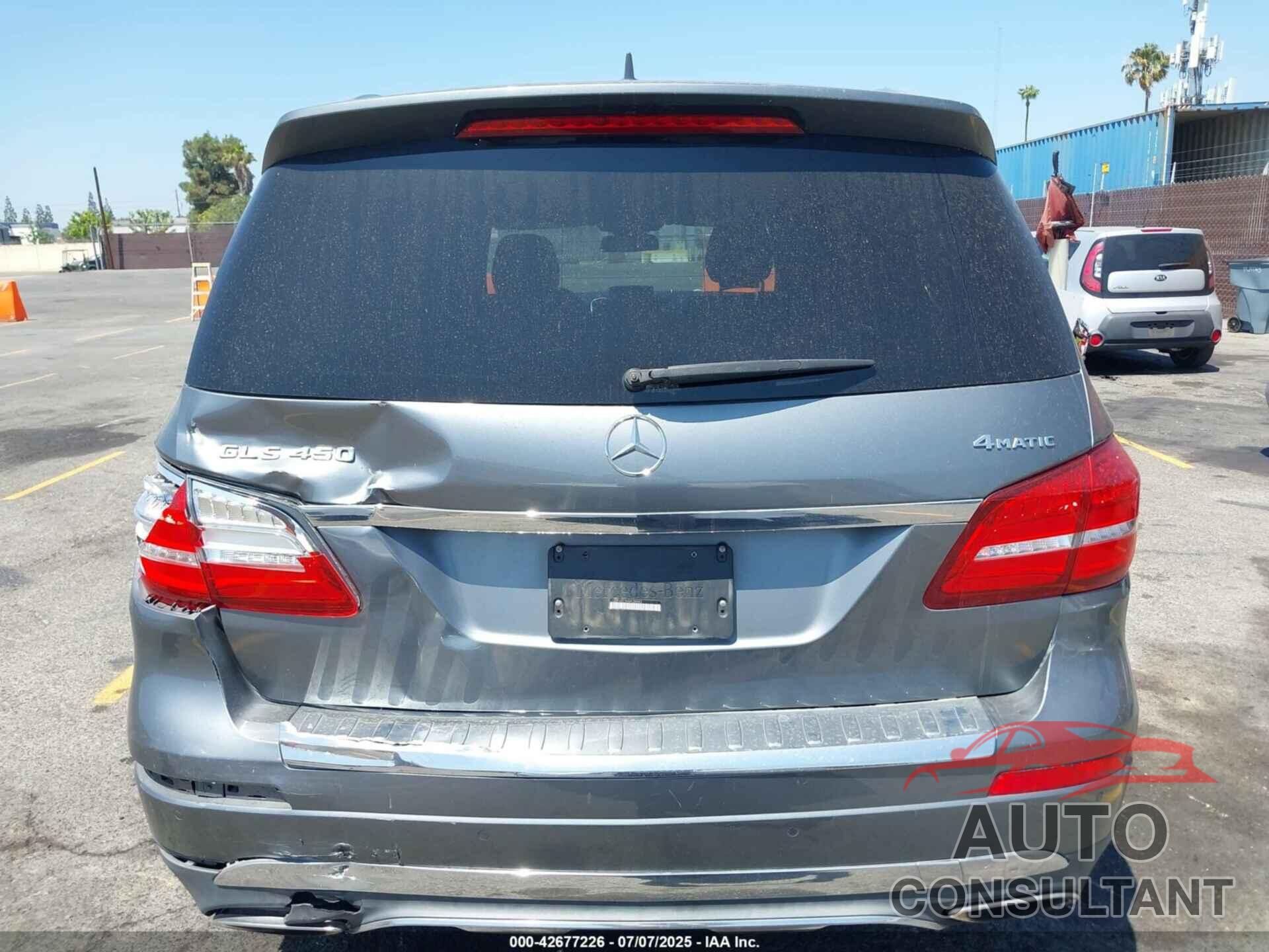 MERCEDES-BENZ GLS 450 2017 - 4JGDF6EE3HA938843