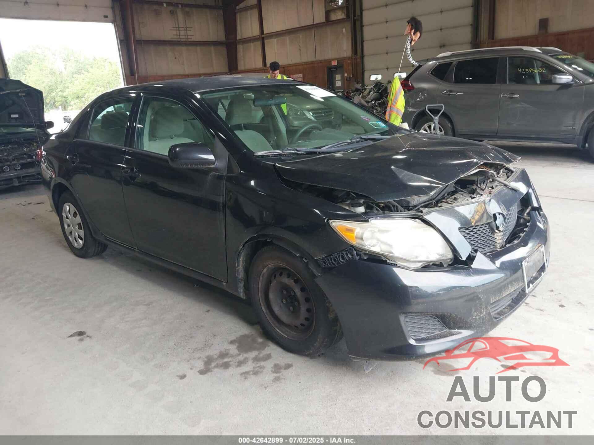 TOYOTA COROLLA 2009 - 2T1BU40EX9C018041